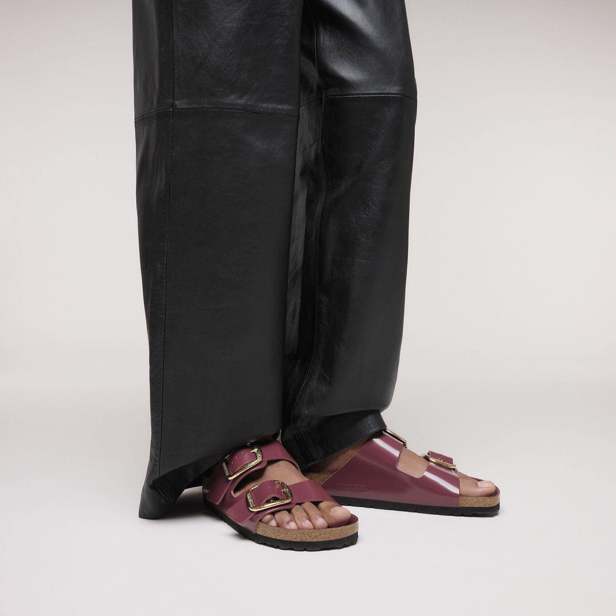 Arizona Big Buckle Cuir naturel verni