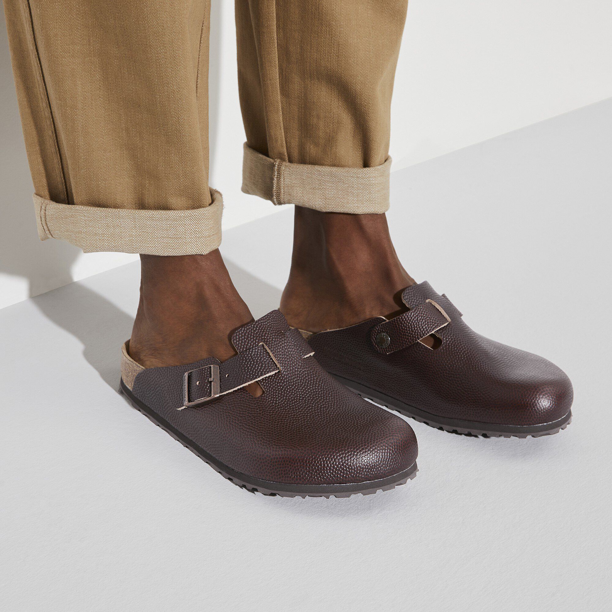 حوروين بوسطن جلد حوروين طبيعي منقوش