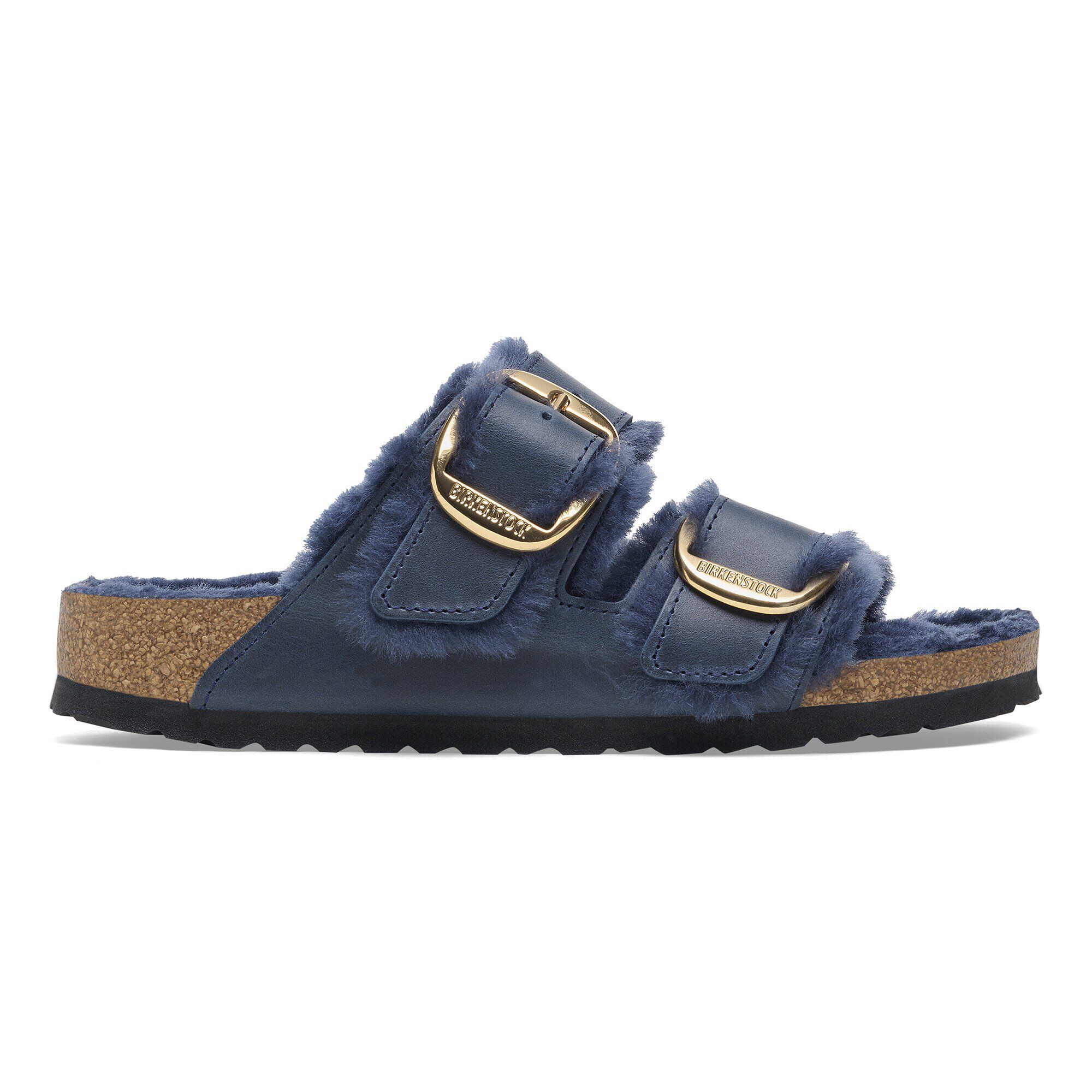 أريزونا إبزيم كبير شيرلينغ جلد معزز بالزيوت