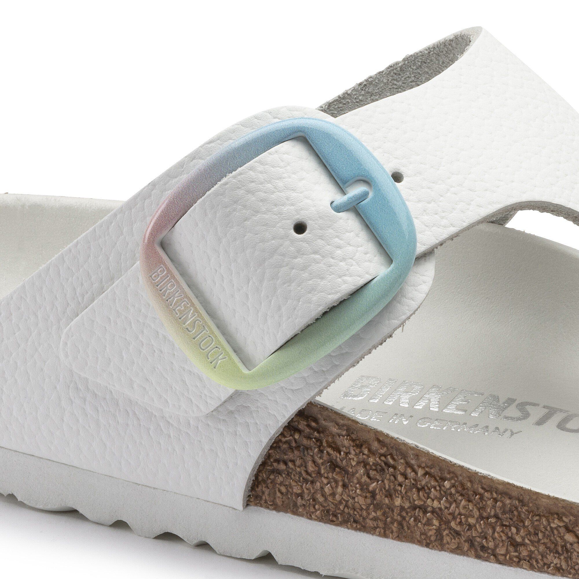 Gizeh Big Buckle Natural Leather