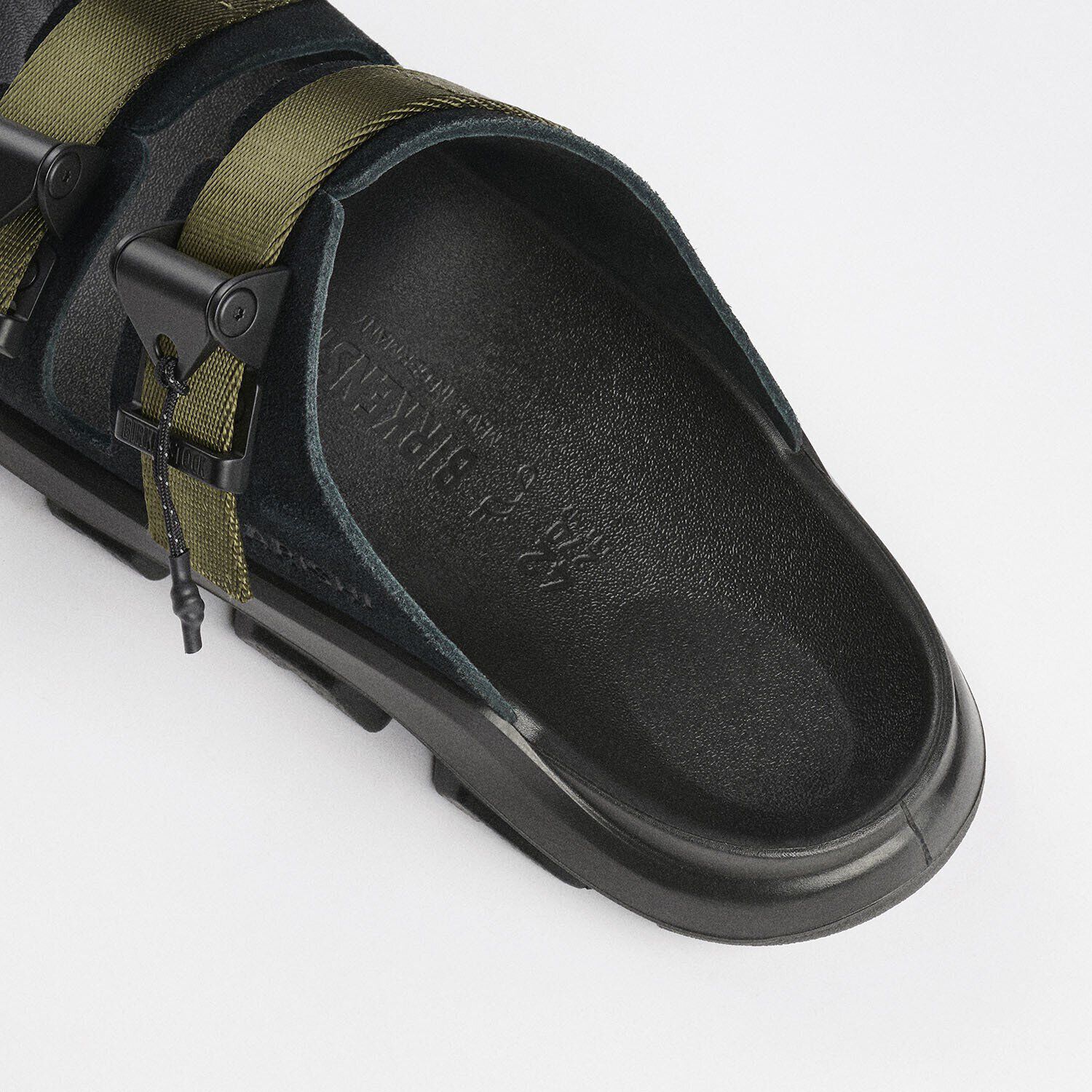 Mogami Terra Tech Nubuck Leather/Textile Close-up view showing material detail