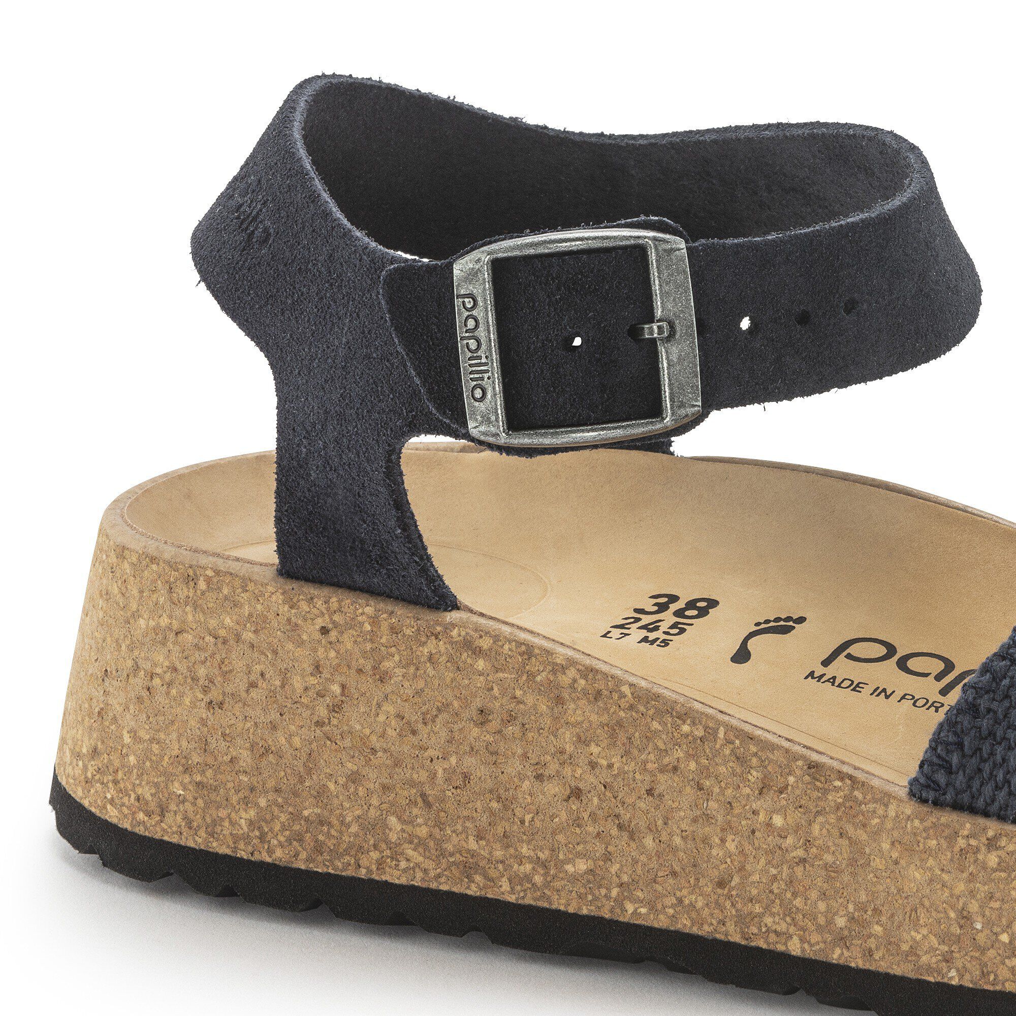 غليندا جلد سويدي/قماش