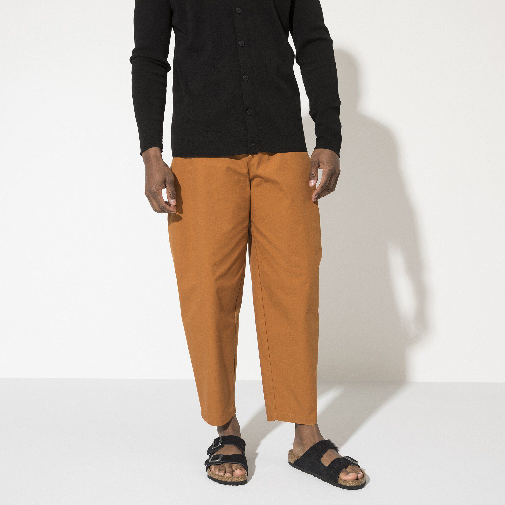   Close-up with a male model