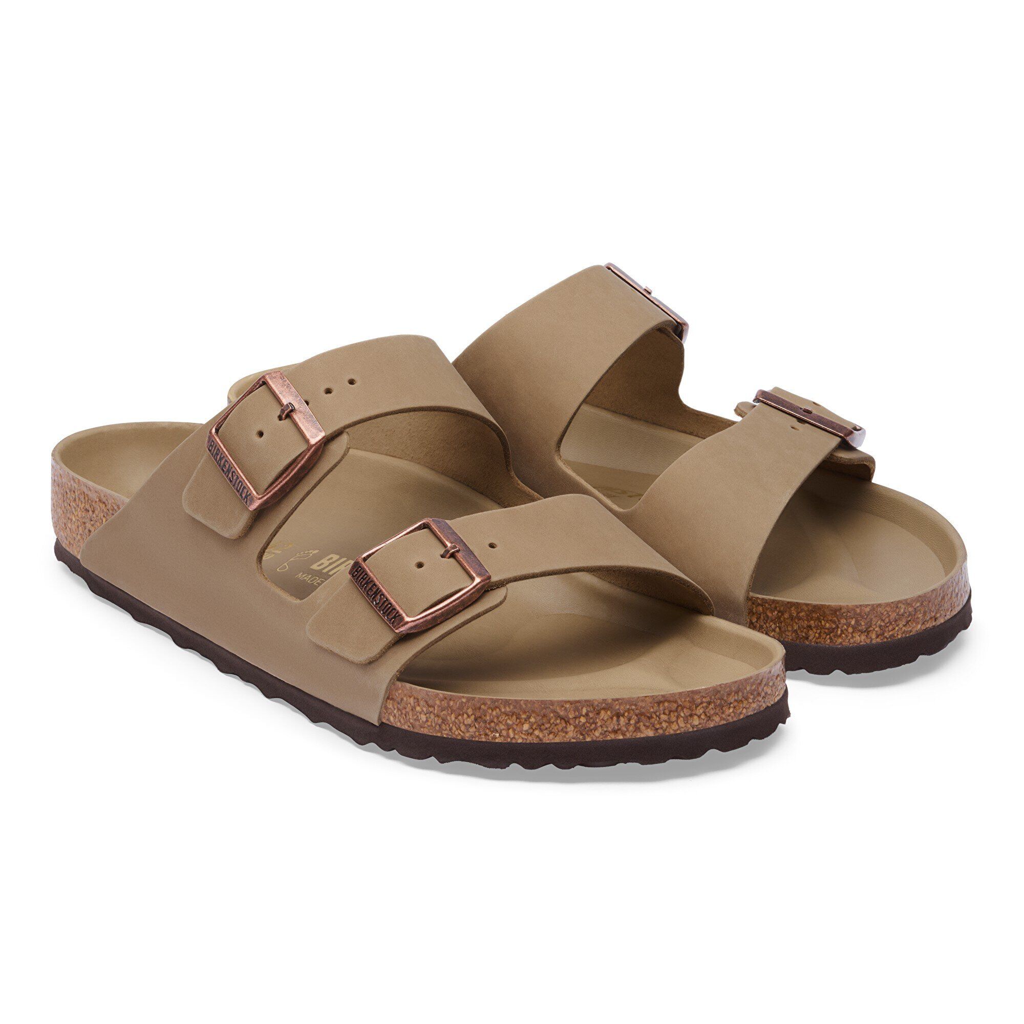 Arizona Natural Leather Oiled in Color Tabacco Brown | BIRKENSTOCK