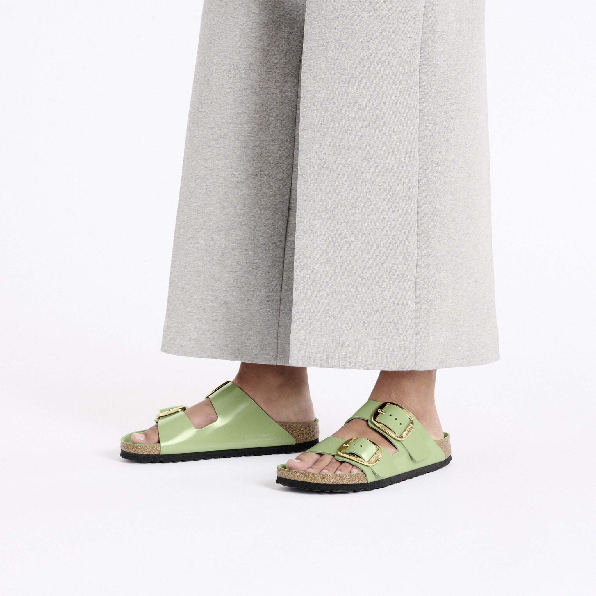 Arizona Big Buckle Cuir naturel verni