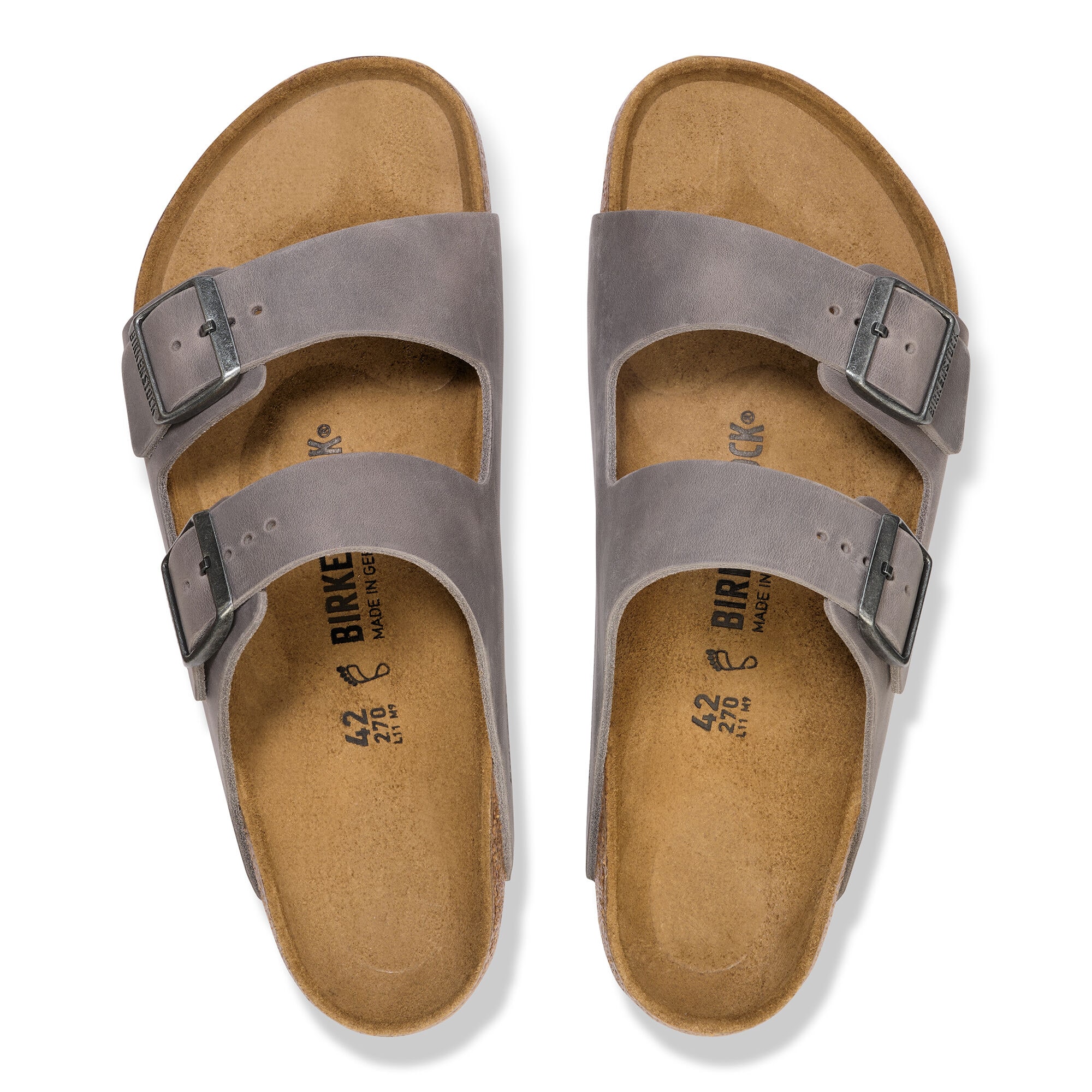 Arizona Natural Leather Oiled - a top view