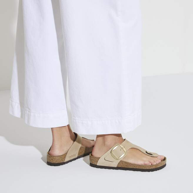 Gizeh Big Buckle Nubukleder