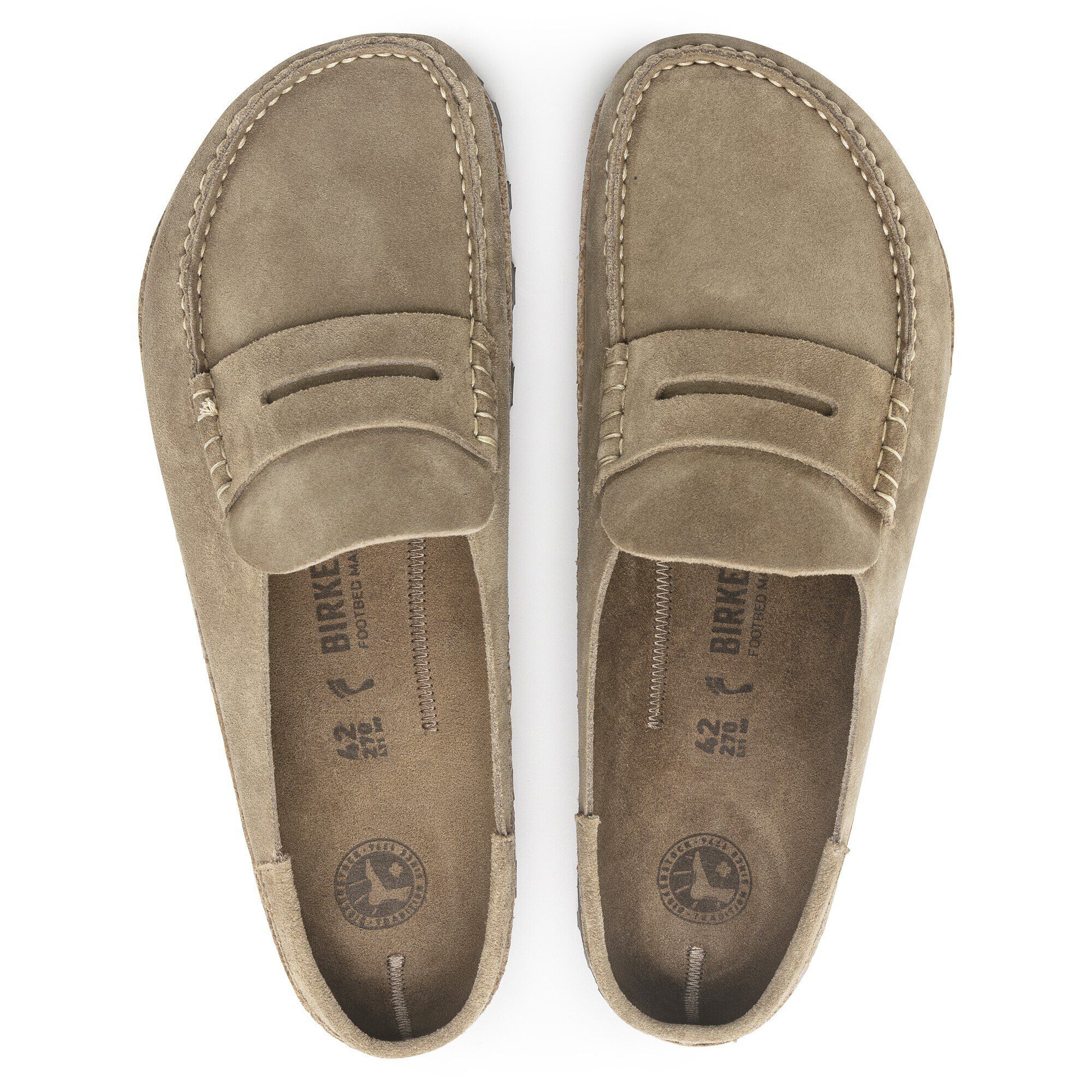 Naples Suede Leather in Color Taupe | BIRKENSTOCK Italy