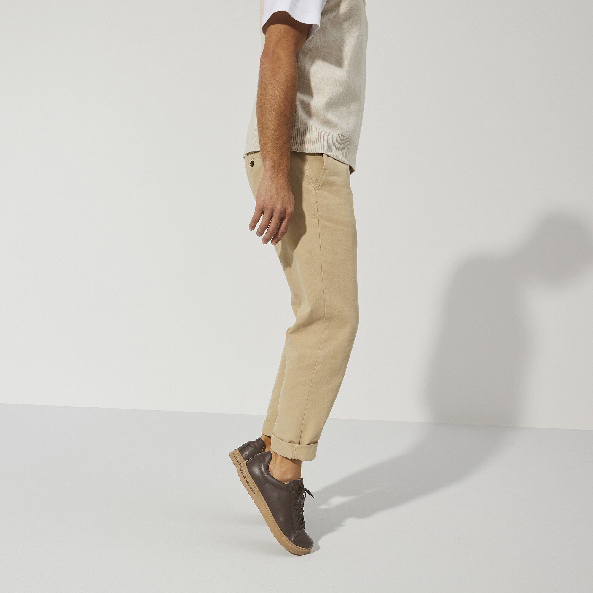   Close-up with a male model