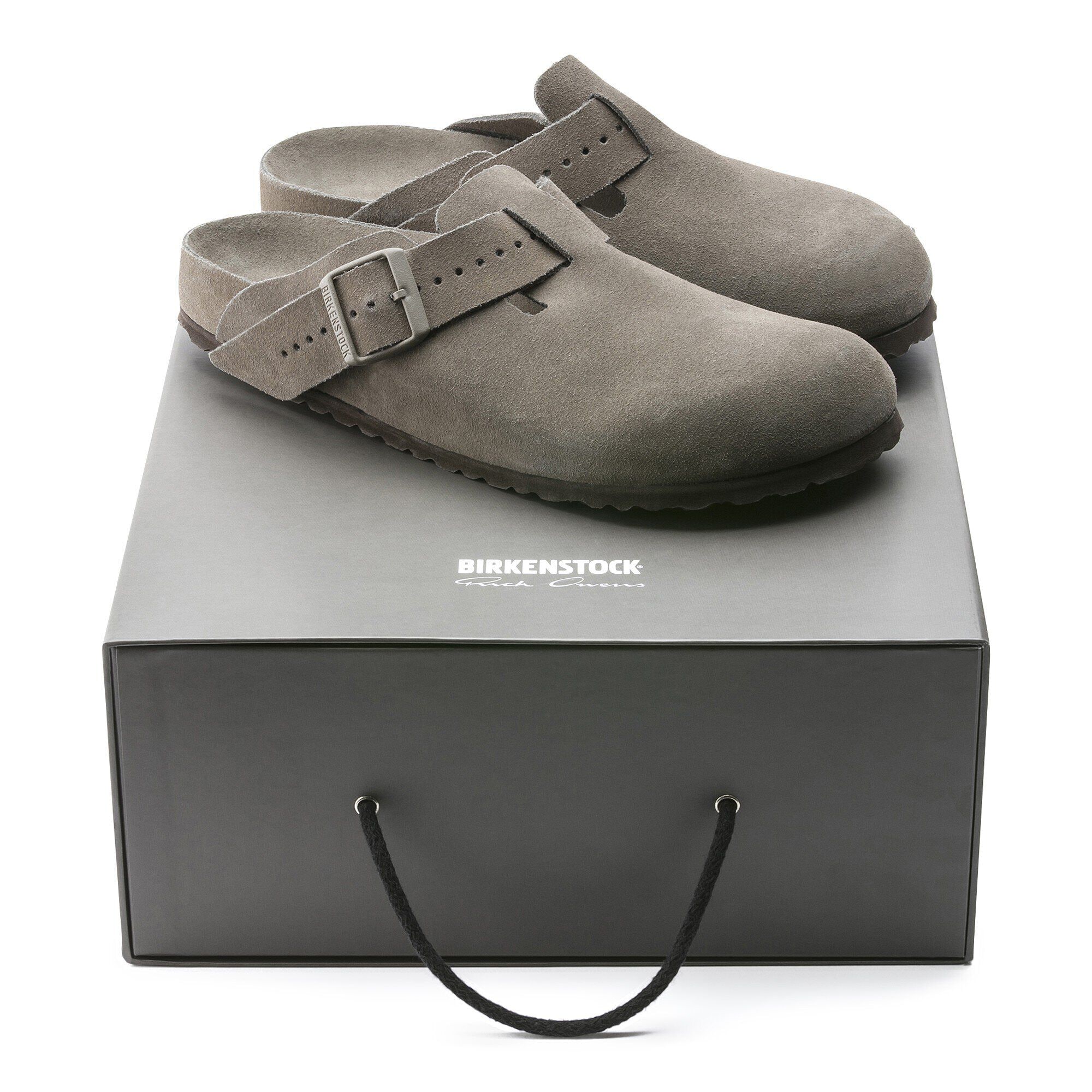 Boston Suede Leather Close-up view showing material detail