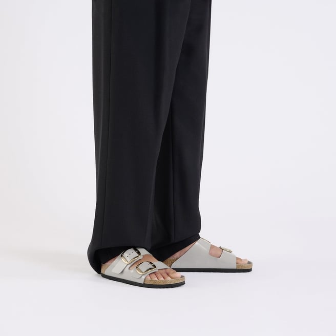 Arizona Big Buckle Natural Leather Patent