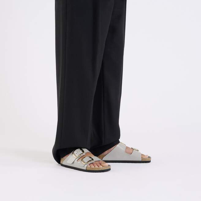 Arizona Big Buckle Natural Leather Patent