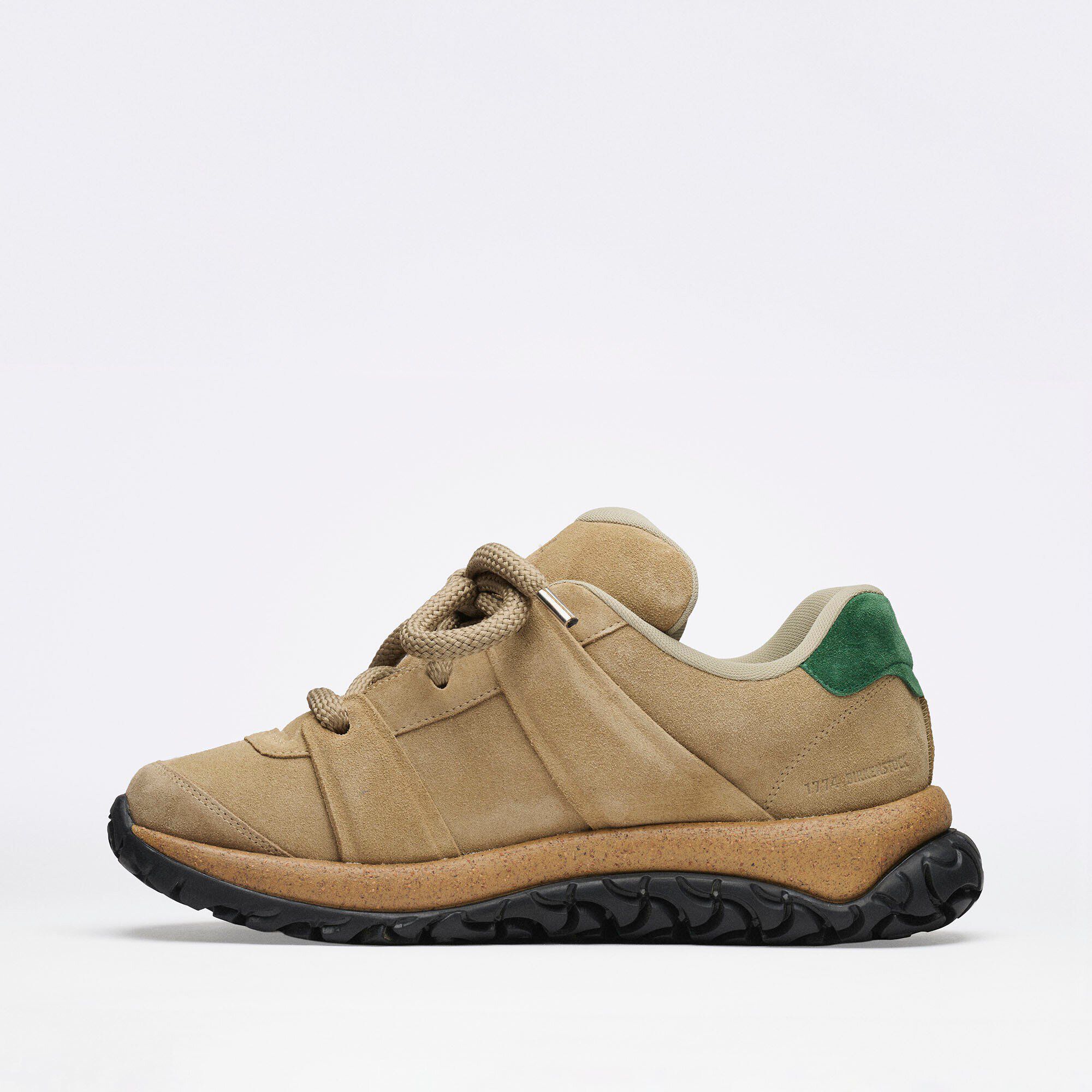 1774 Goerlitz Suede Suede Leather Close-up view showing material detail