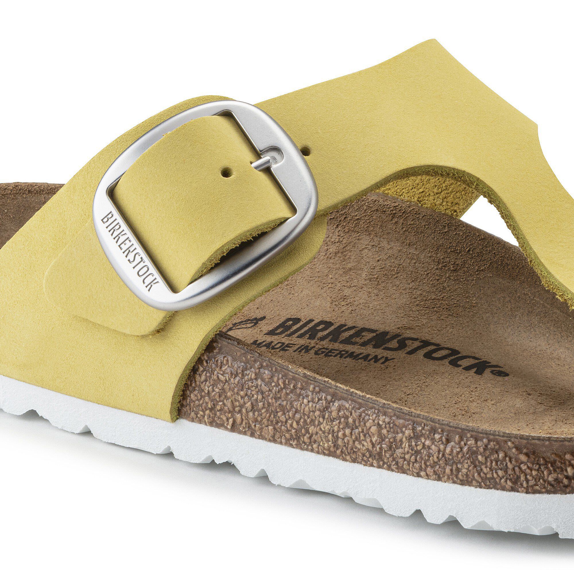 Gizeh Big Buckle Nubuk Leather