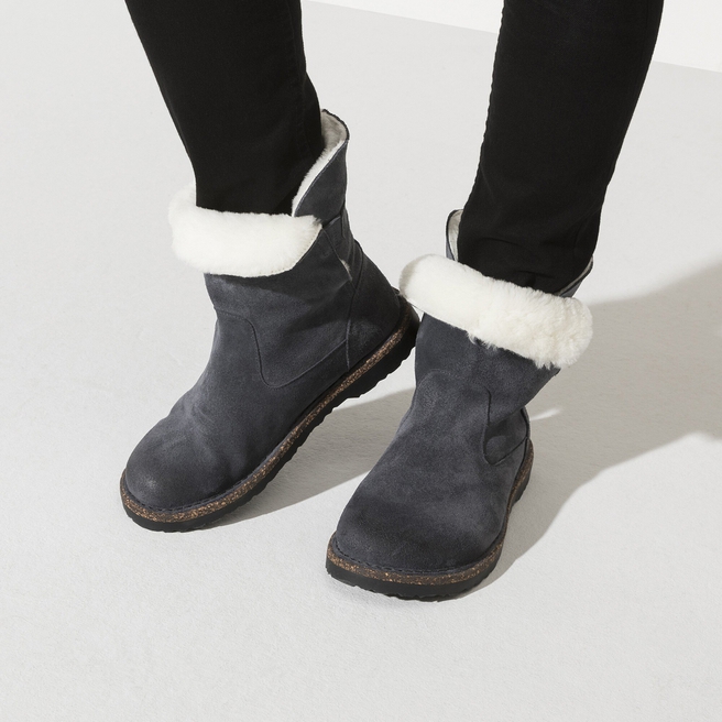 Uppsala Shearling Suede Leather Uppsala Shearling Suede Leather