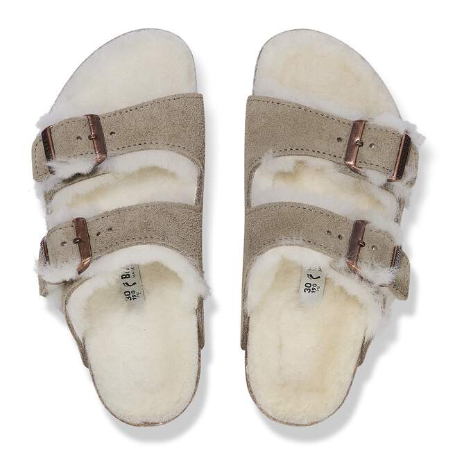 Arizona Shearling Kids Suede Leather