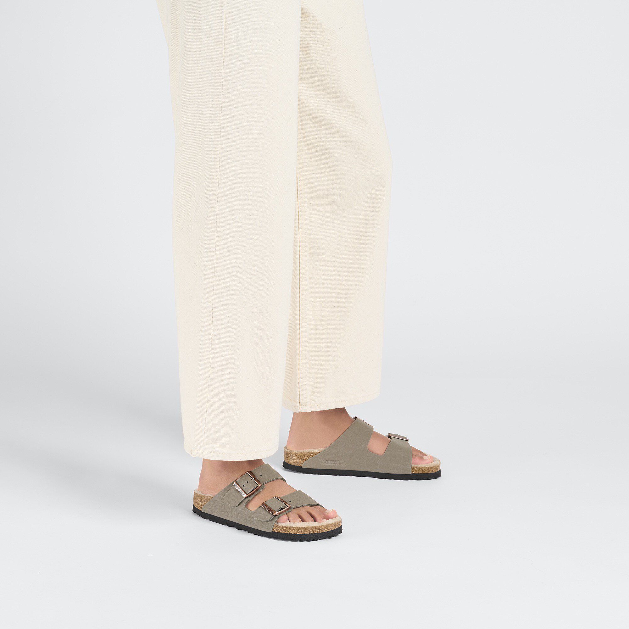 BIRKENSTOCK ARIZONA Birko-Flor アリゾナ 26.5 Arizona Birko-Flor White | BIRKENSTOCK