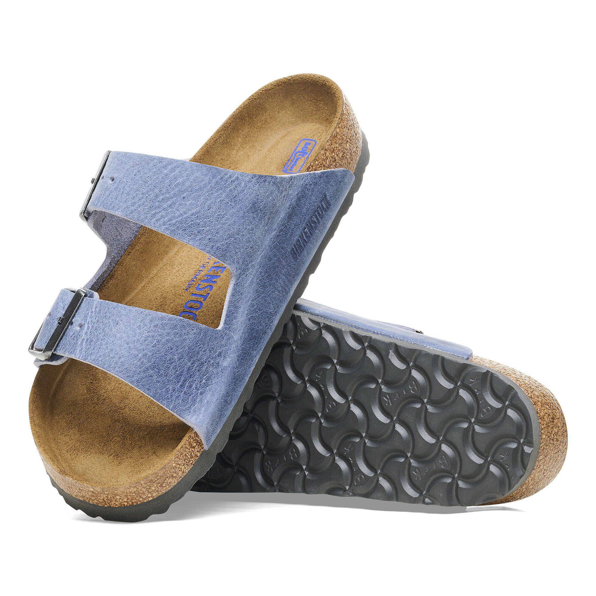 أريزونا نعل ناعم جلد معزز بالزيوت