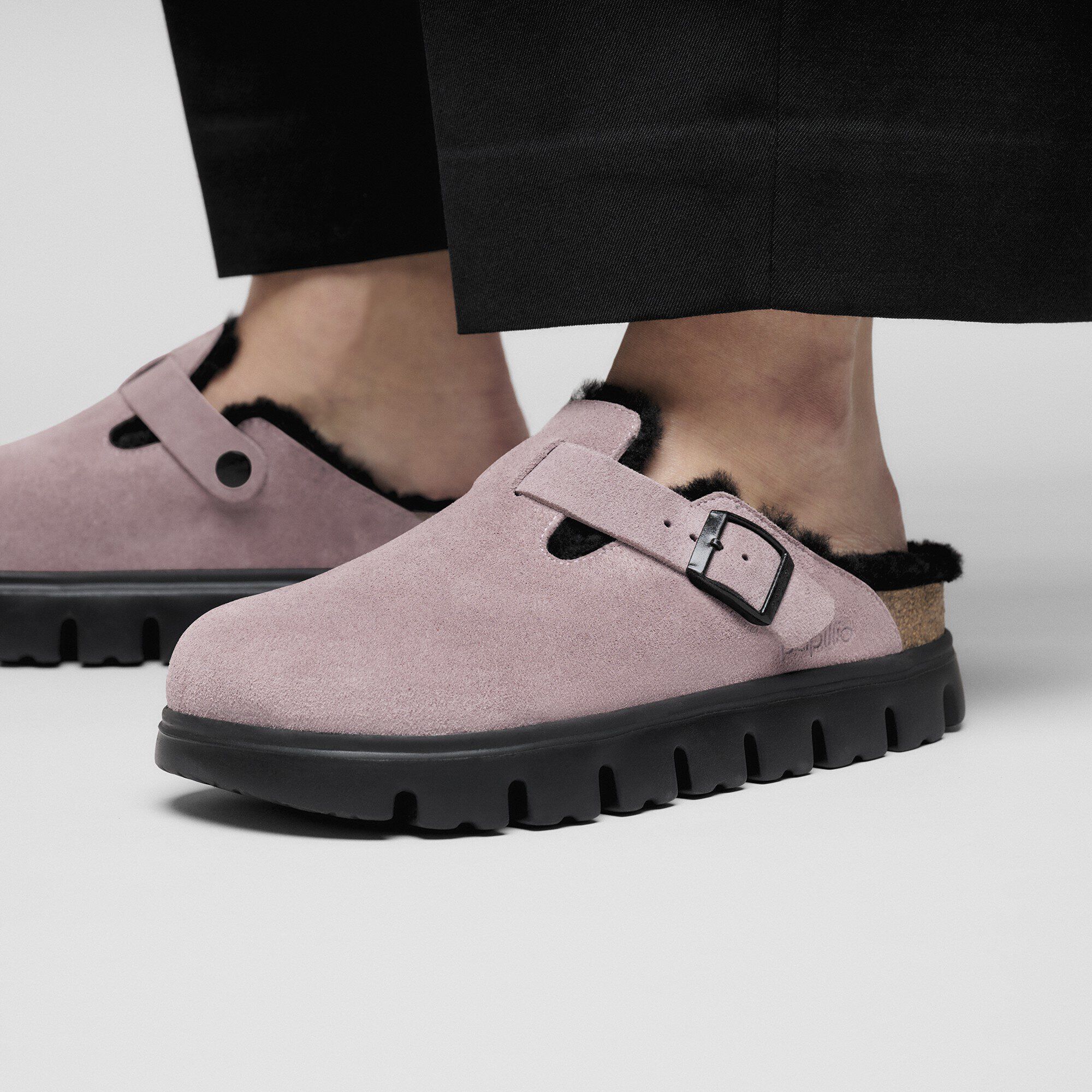 Boston PAP Chunky Shearling Su&egrave;de