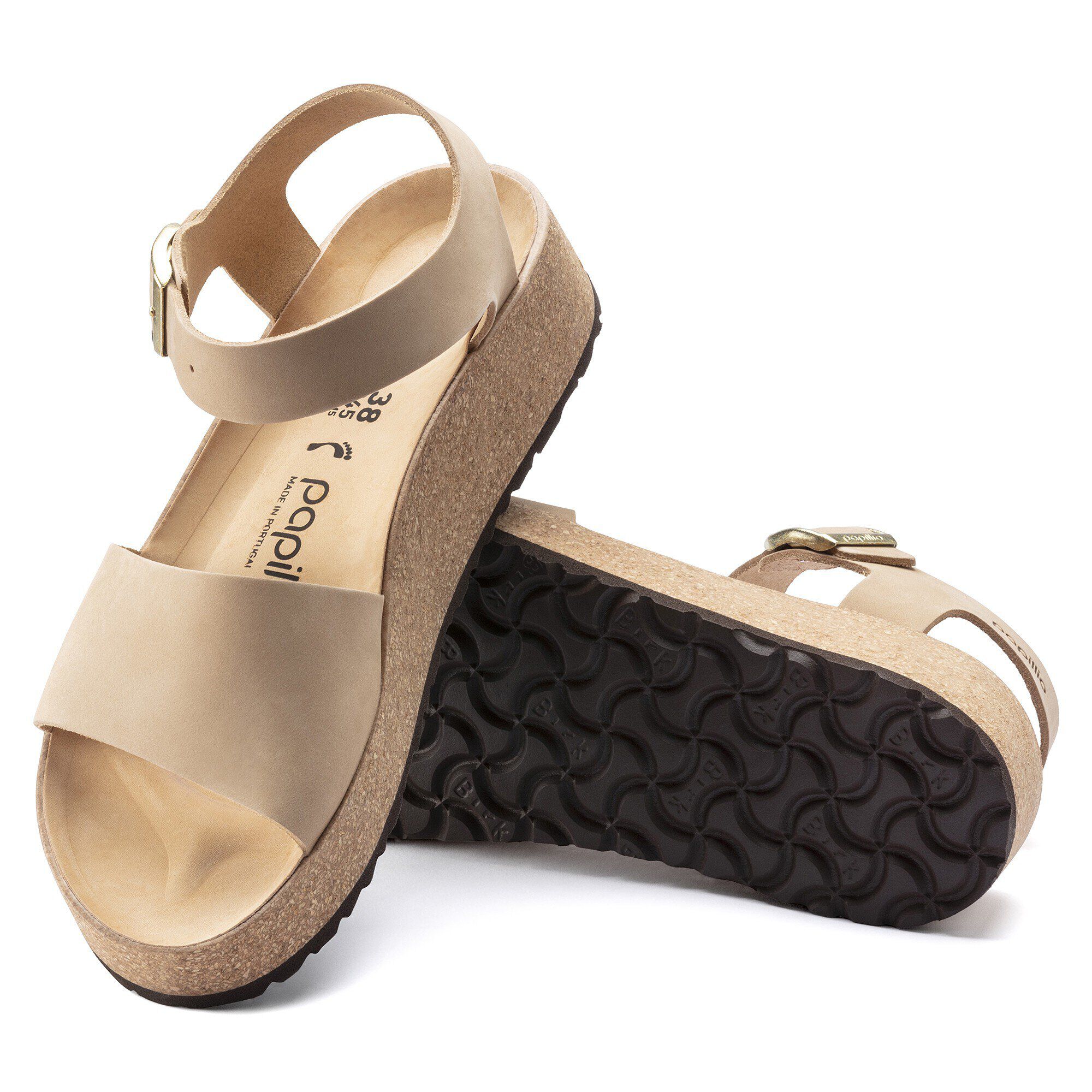   with outer sole details