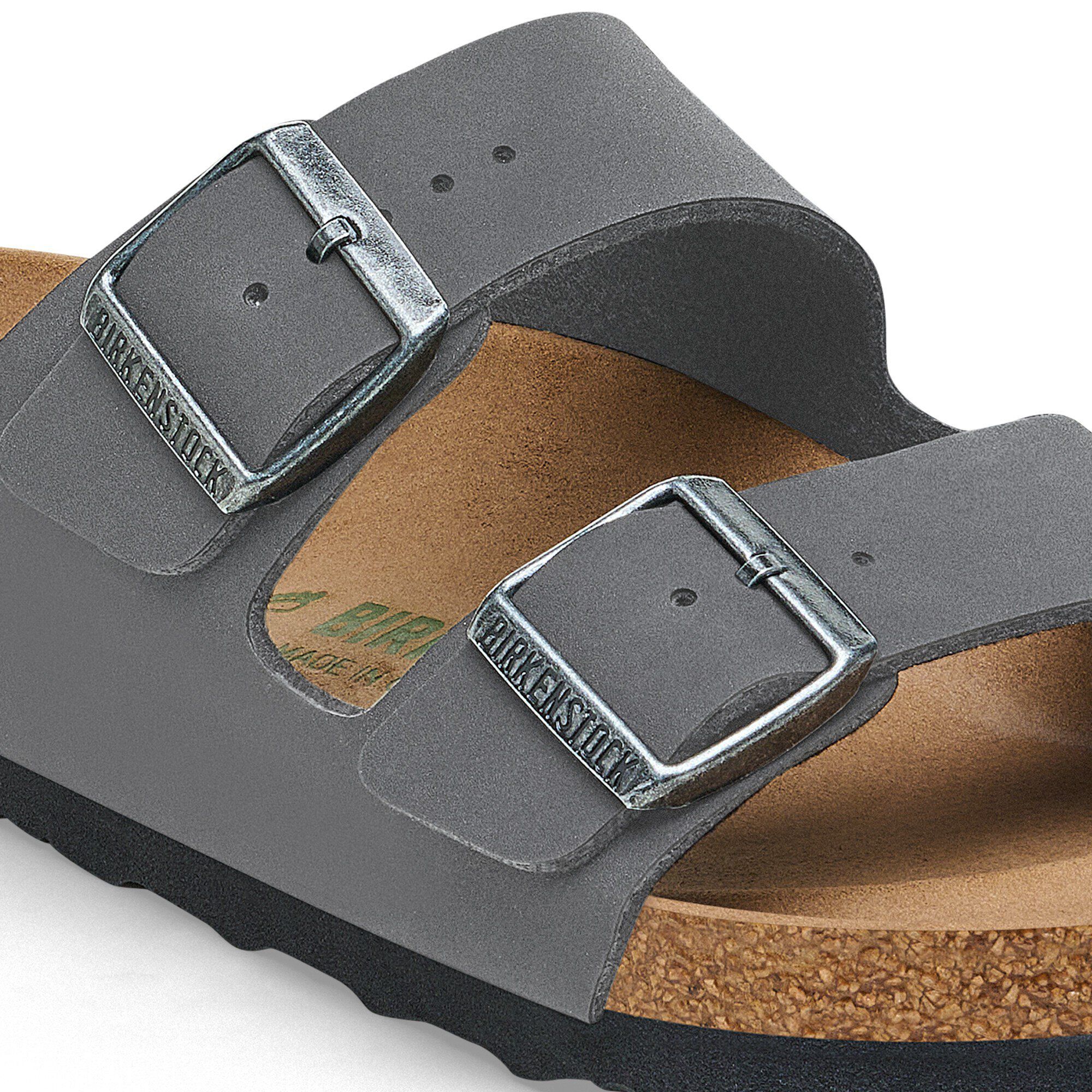 Arizona Vegan Birko-Flor Nubuk Close-up view showing material detail