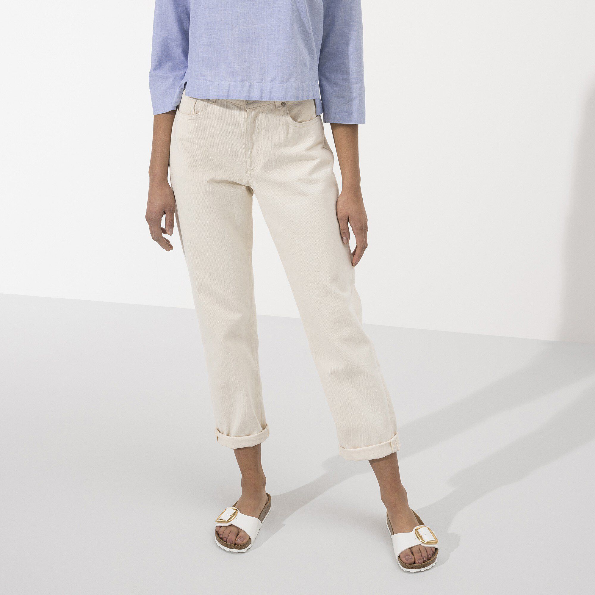 Madrid Big Buckle Birko-Flor Patent