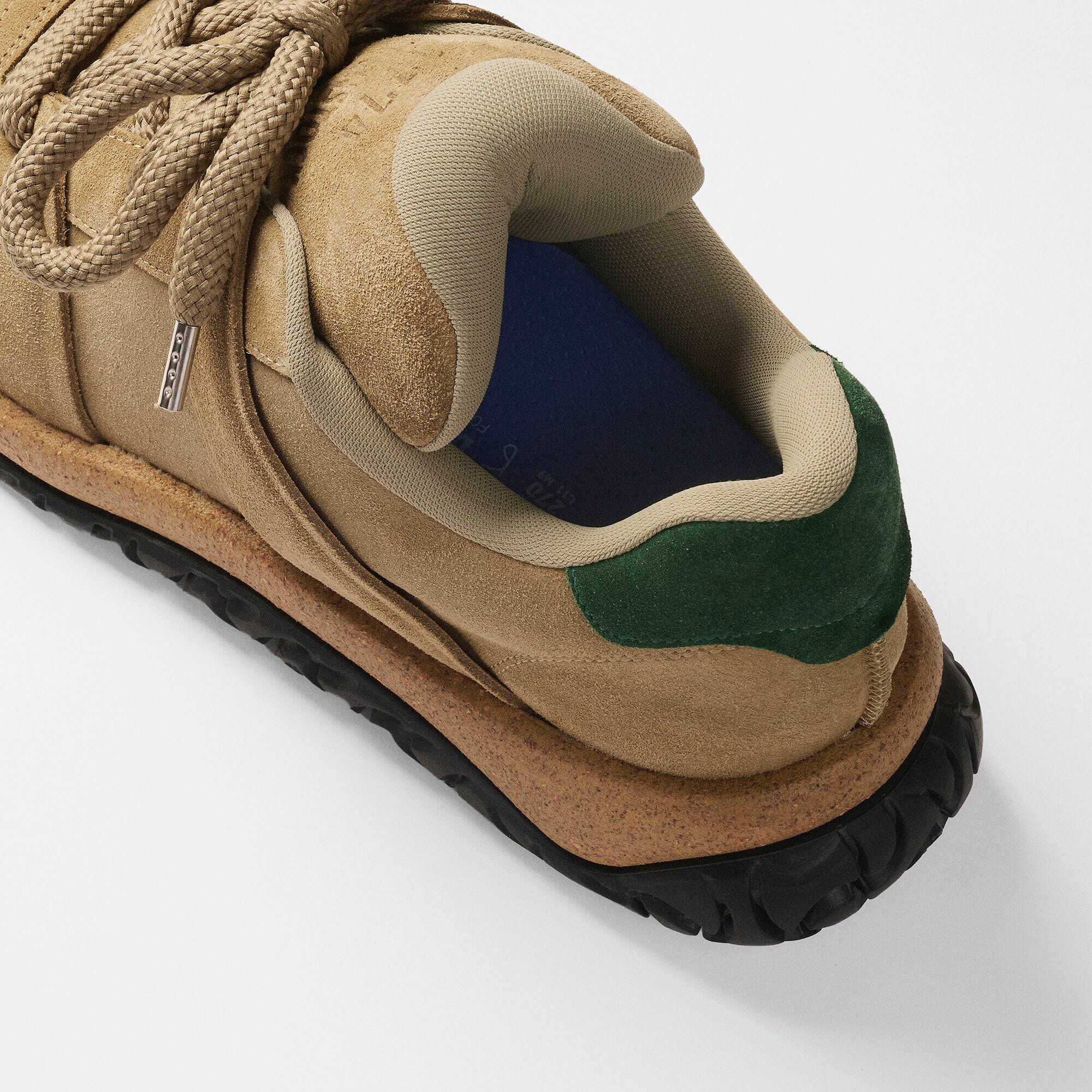 1774 Goerlitz Suede Suede Leather Close-up view showing material detail