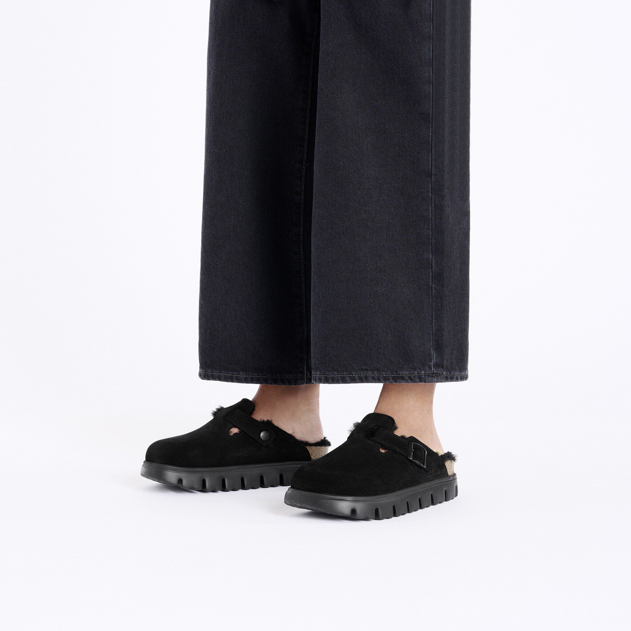 Boston PAP Chunky Shearling Su&egrave;de