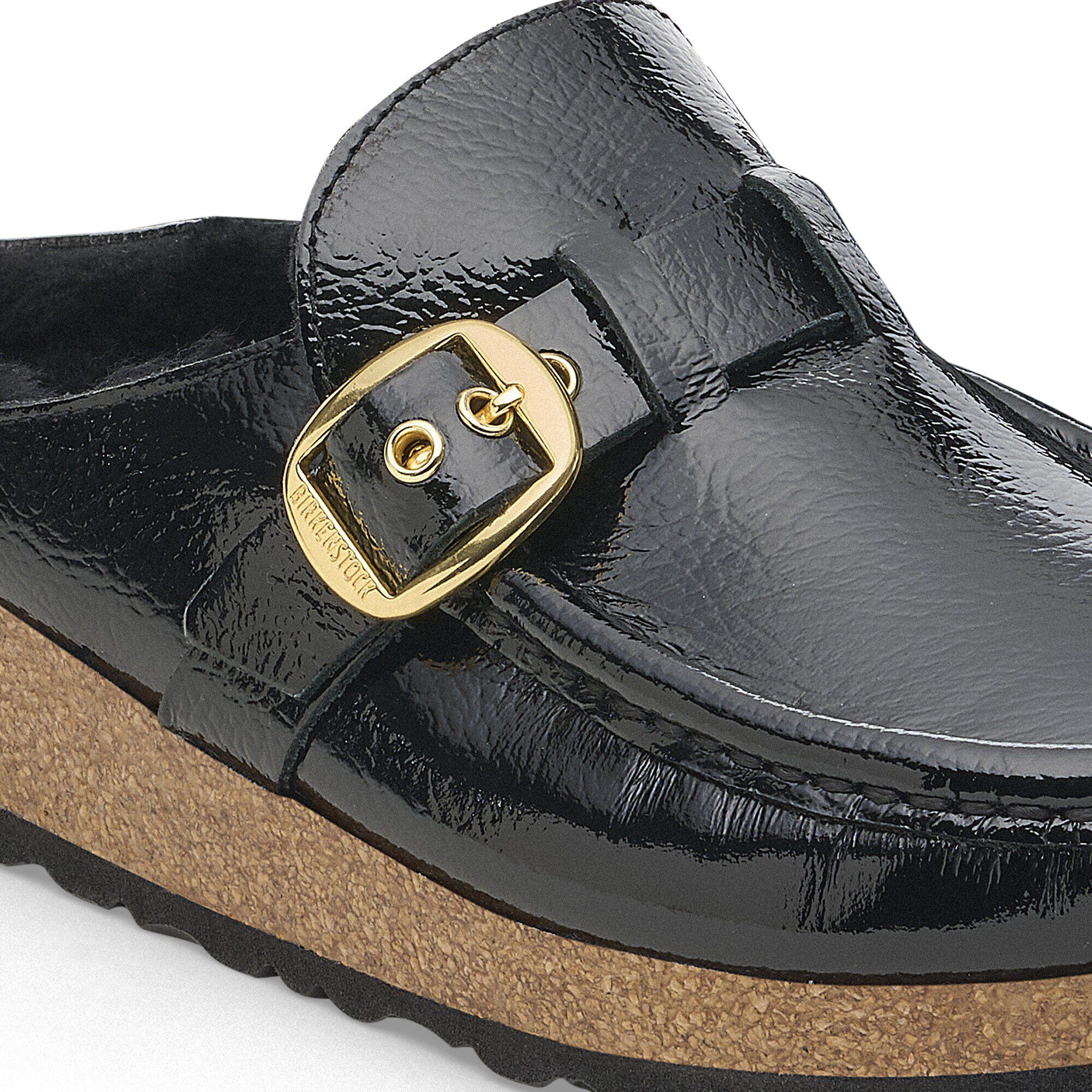 Buckley Lammfell Lackleder Gepr&auml;gt