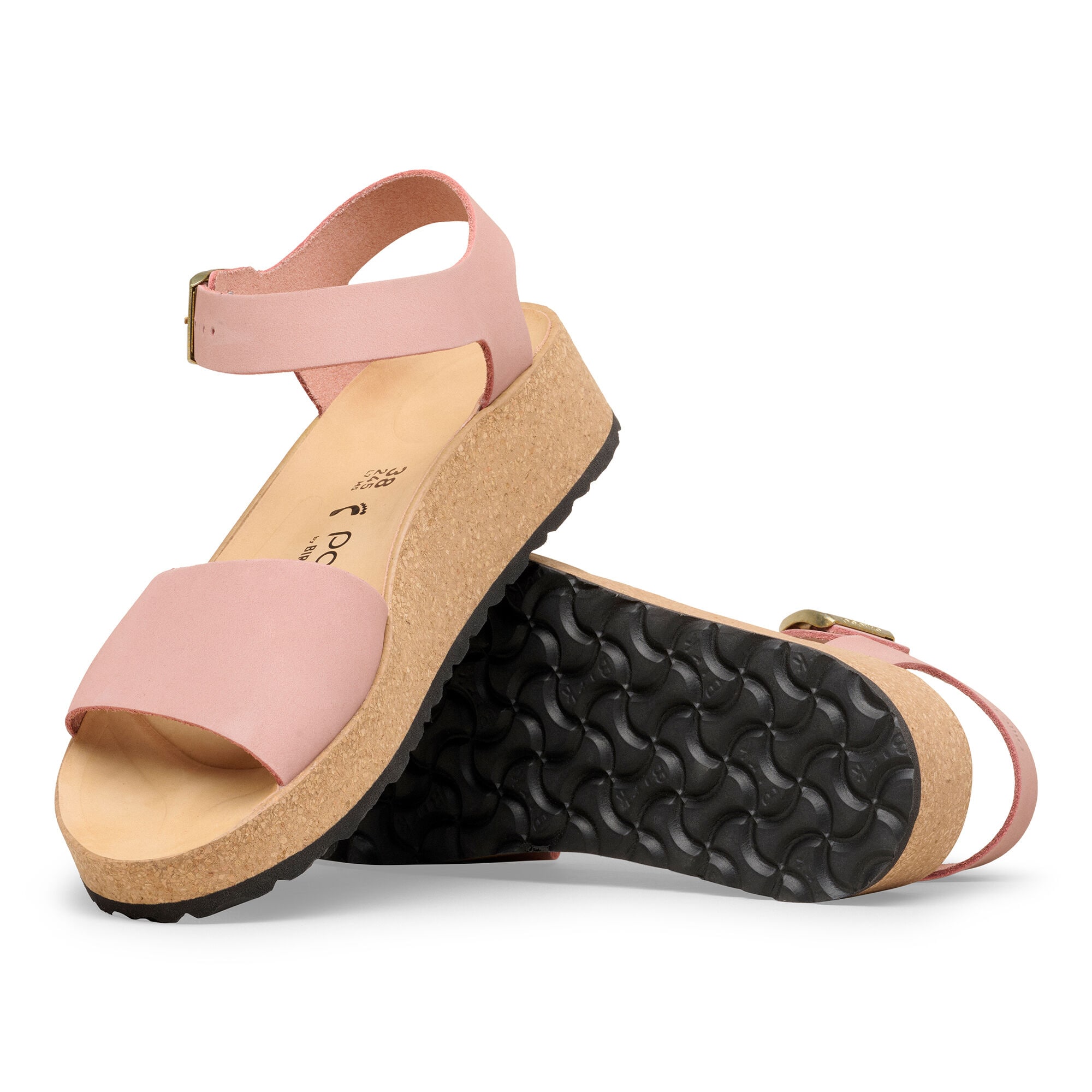 Glenda Nubukleder with outer sole details