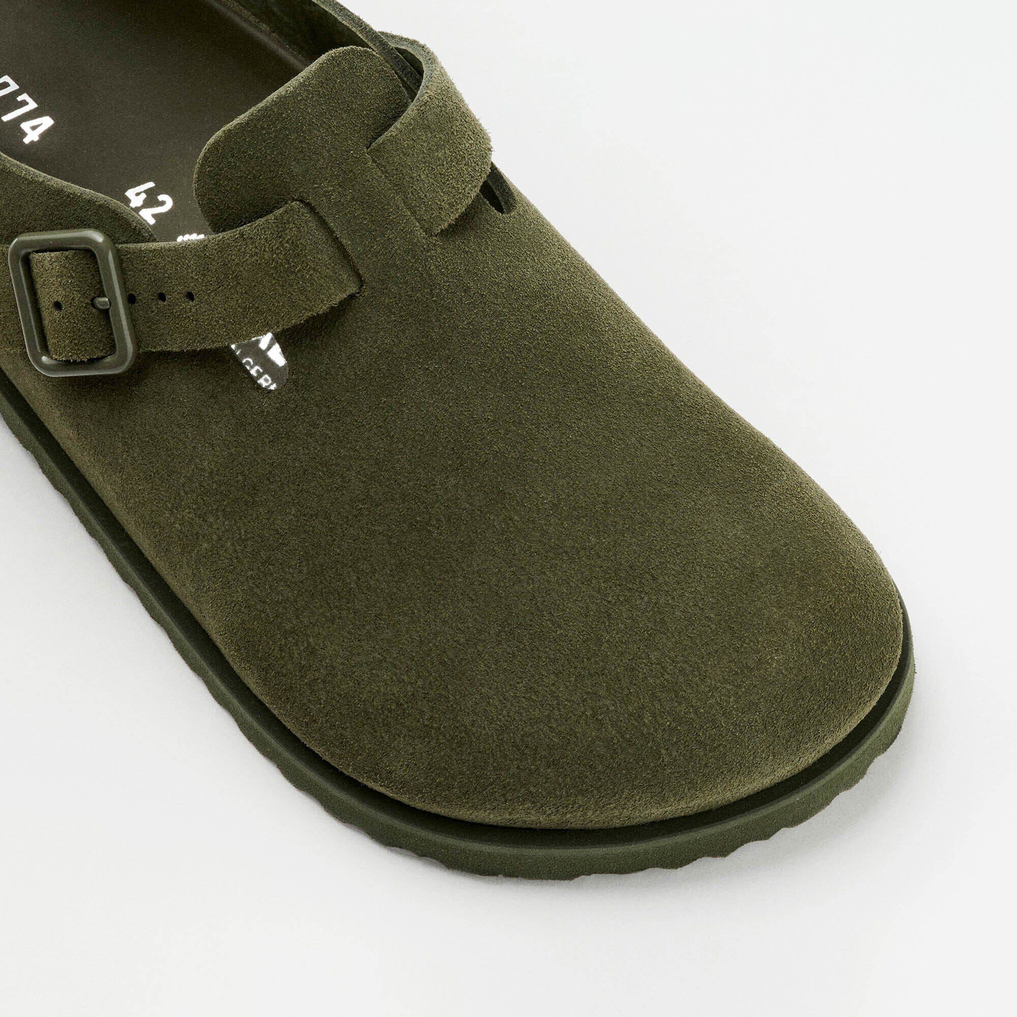 1774 IV Tokio Suede Leather in Color Moss Green | BIRKENSTOCK