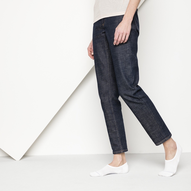 جوارب سول إنفيزيبل قطنية خفية للنساء قطن/بولي أميد/إيلاستين