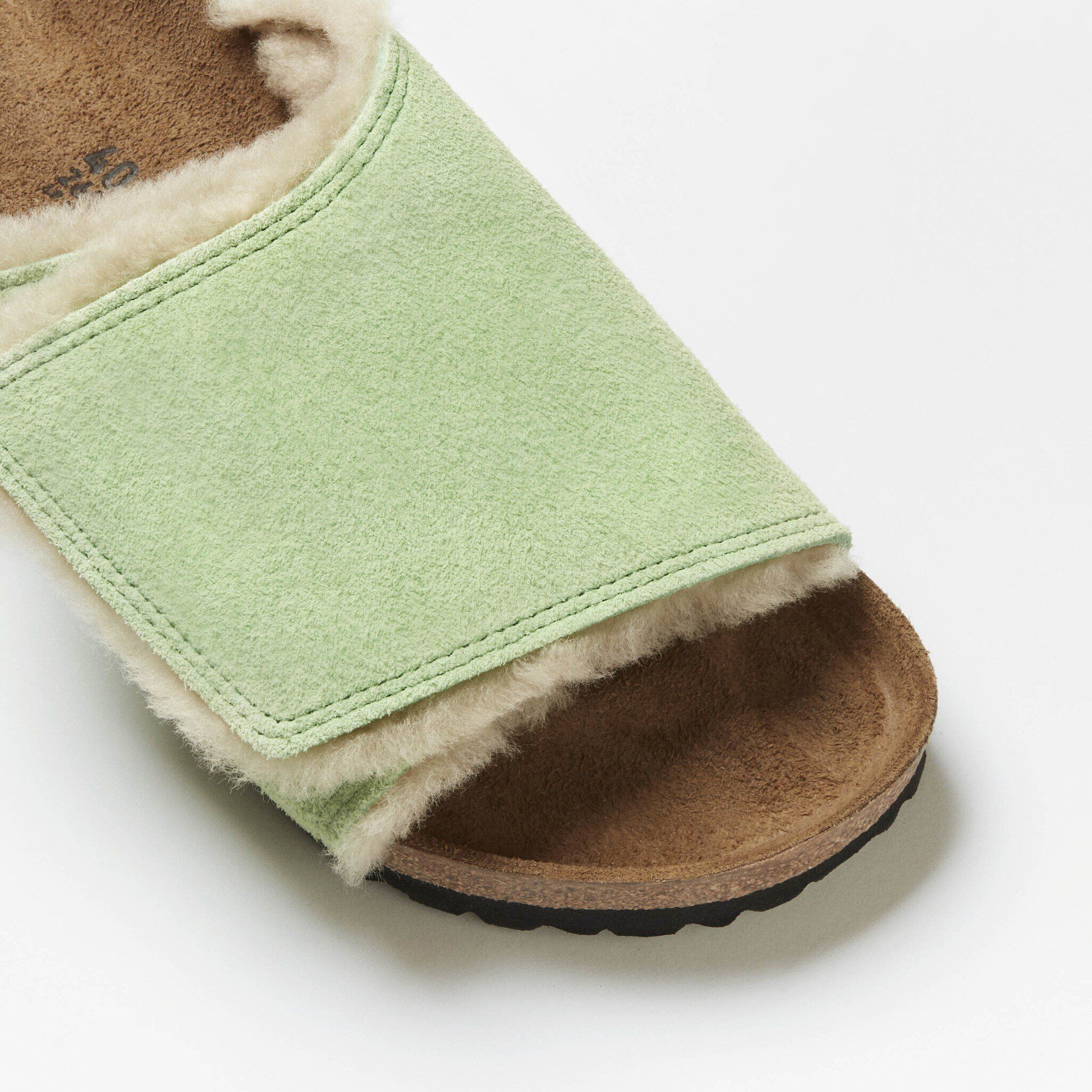 Stüssy Solana Suede Leather in Green | BIRKENSTOCK Bahrain