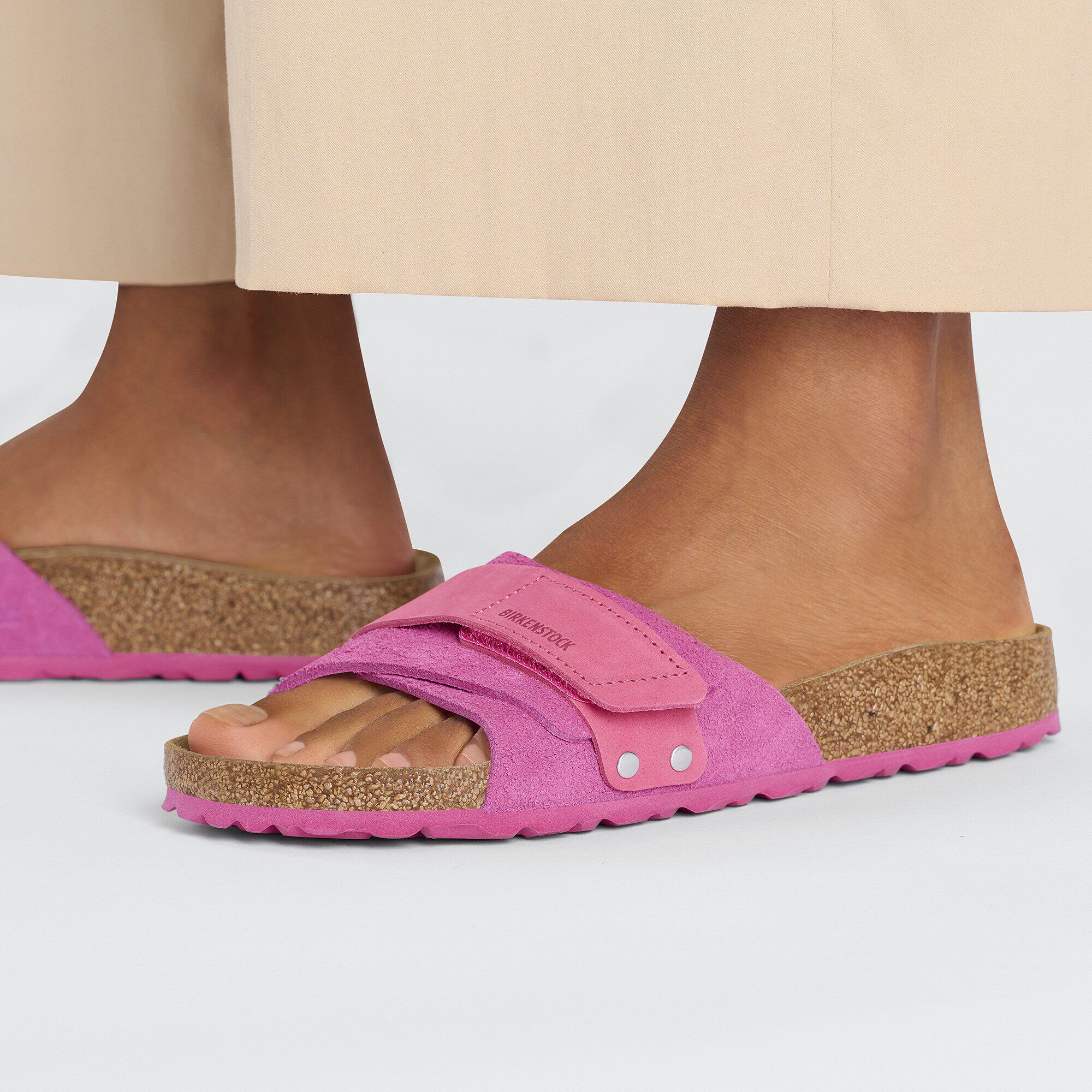   Close-up with a female model
