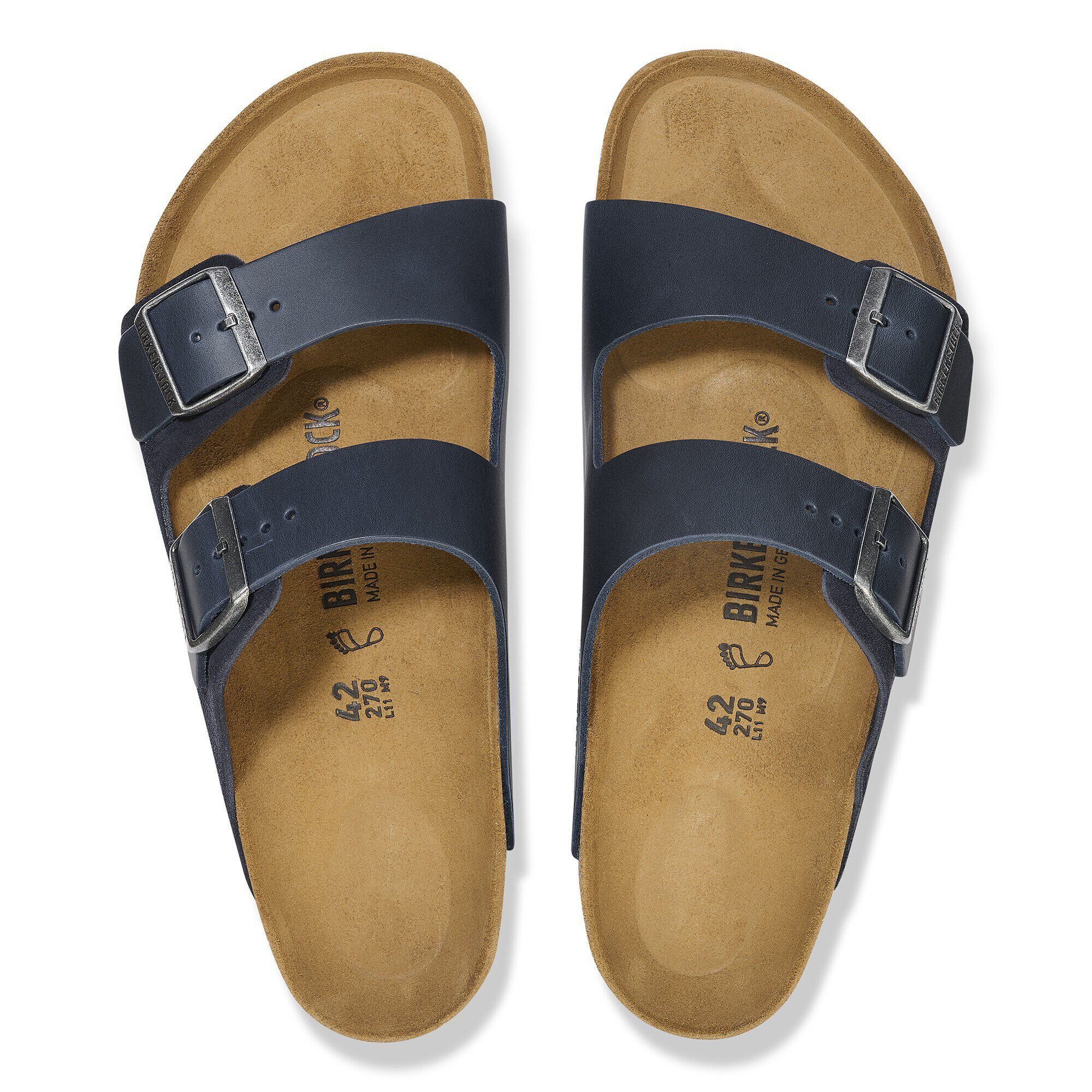 BIRKENSTOCK Arizona BS サンダル 42 Arizona BS Mixed Leather in Color Midnight | BIRKENSTOCK Italy