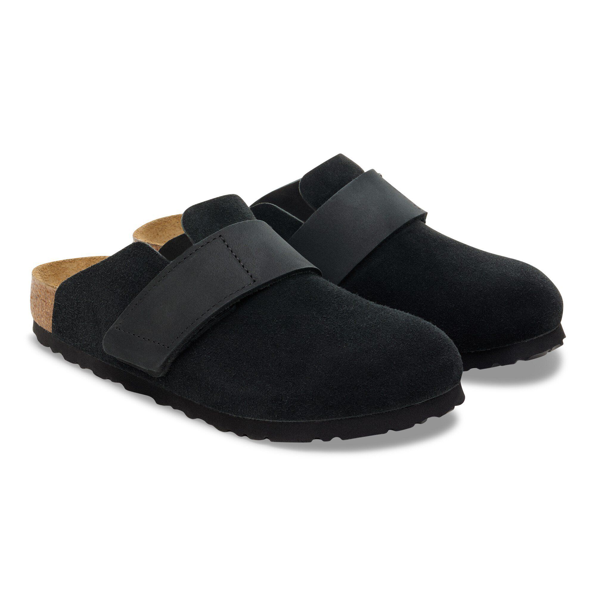 Loma Nubuck Leather/Suede in Color Black | BIRKENSTOCK Finland
