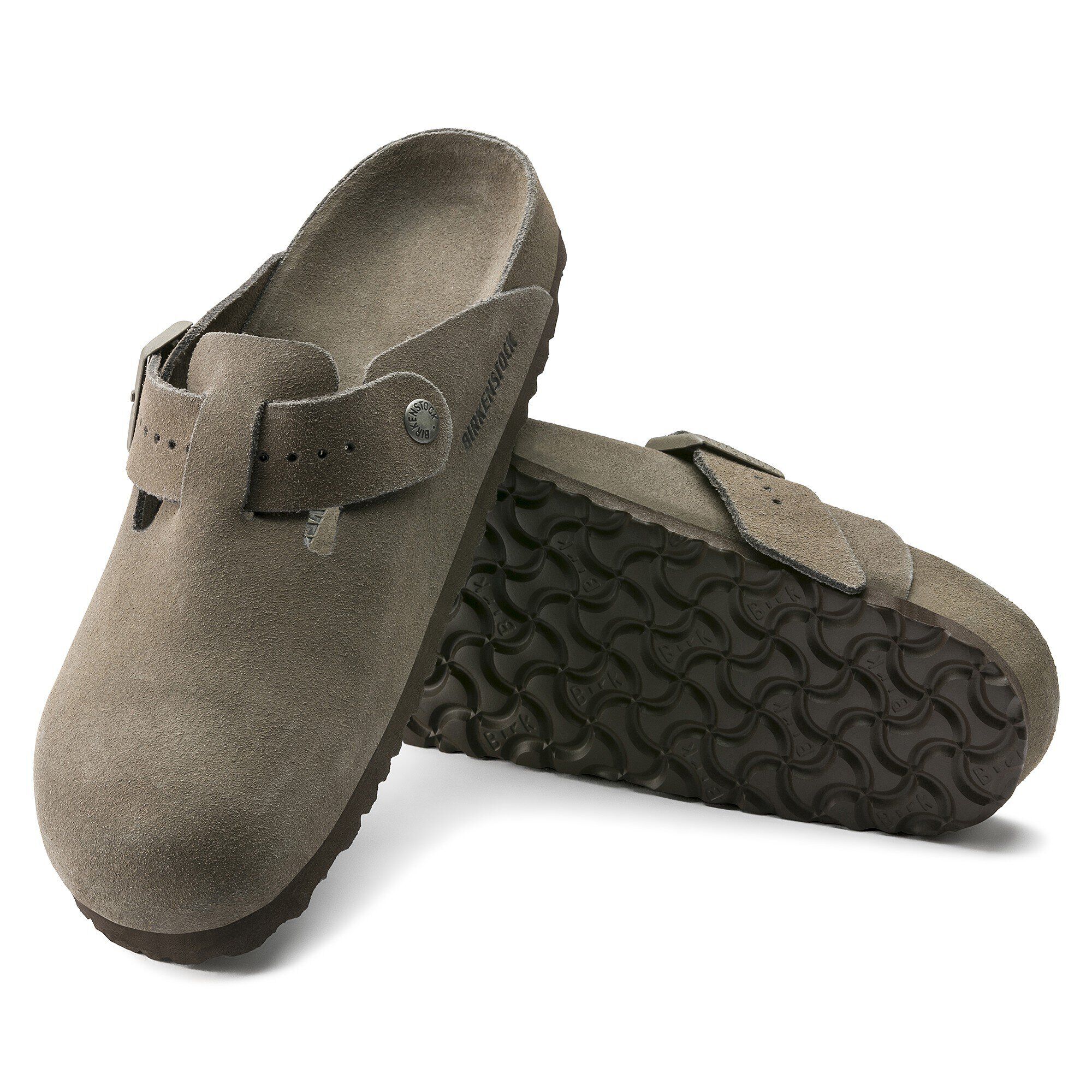 Boston Suede Leather with outer sole details