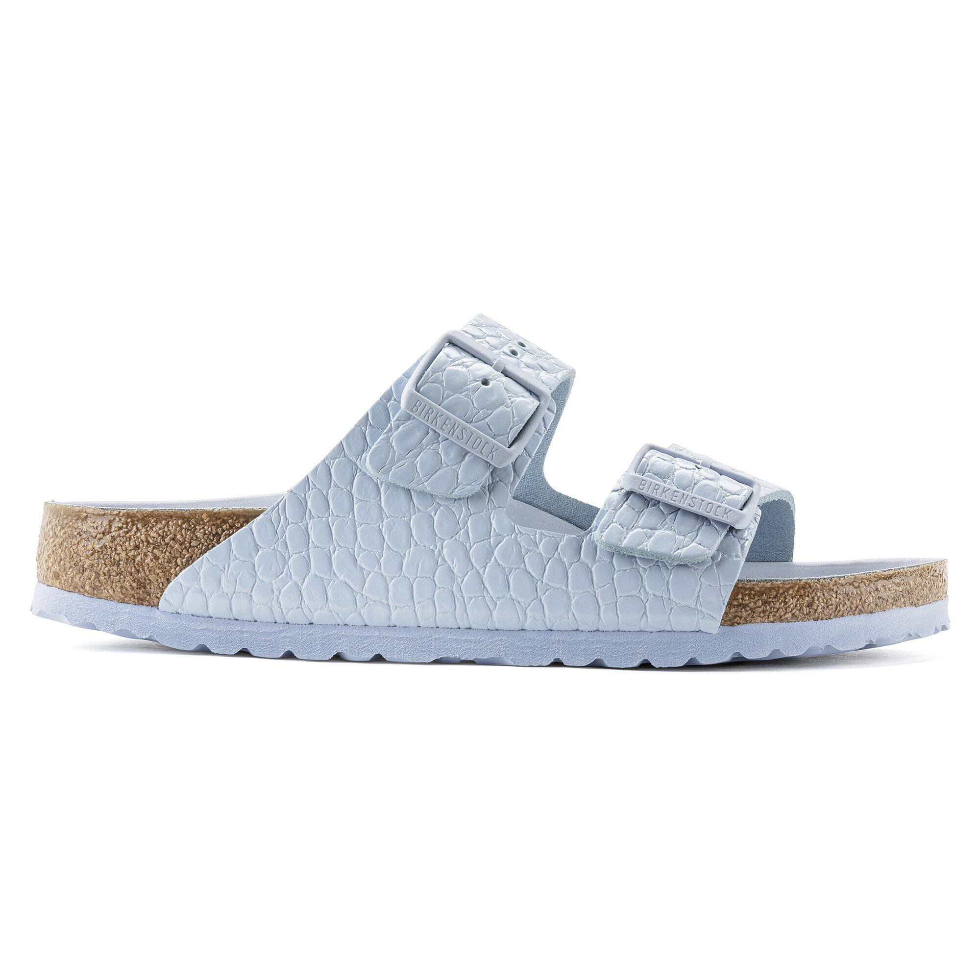 Arizona Rivet Logo Natural Leather Embossed