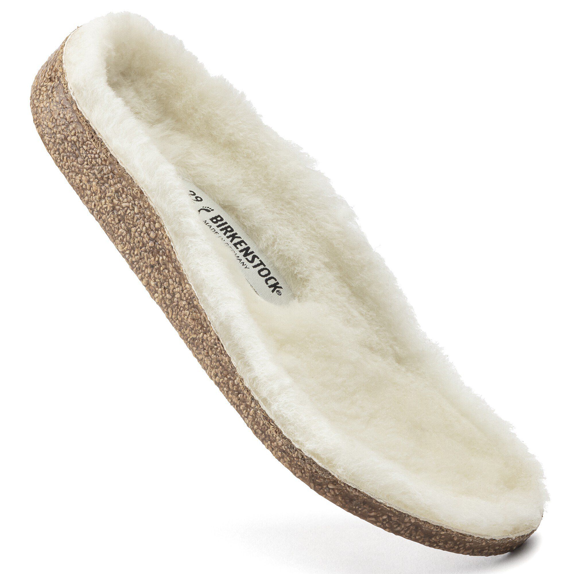 Kids Shearling Footbed Zermatt  Close-up view showing material detail