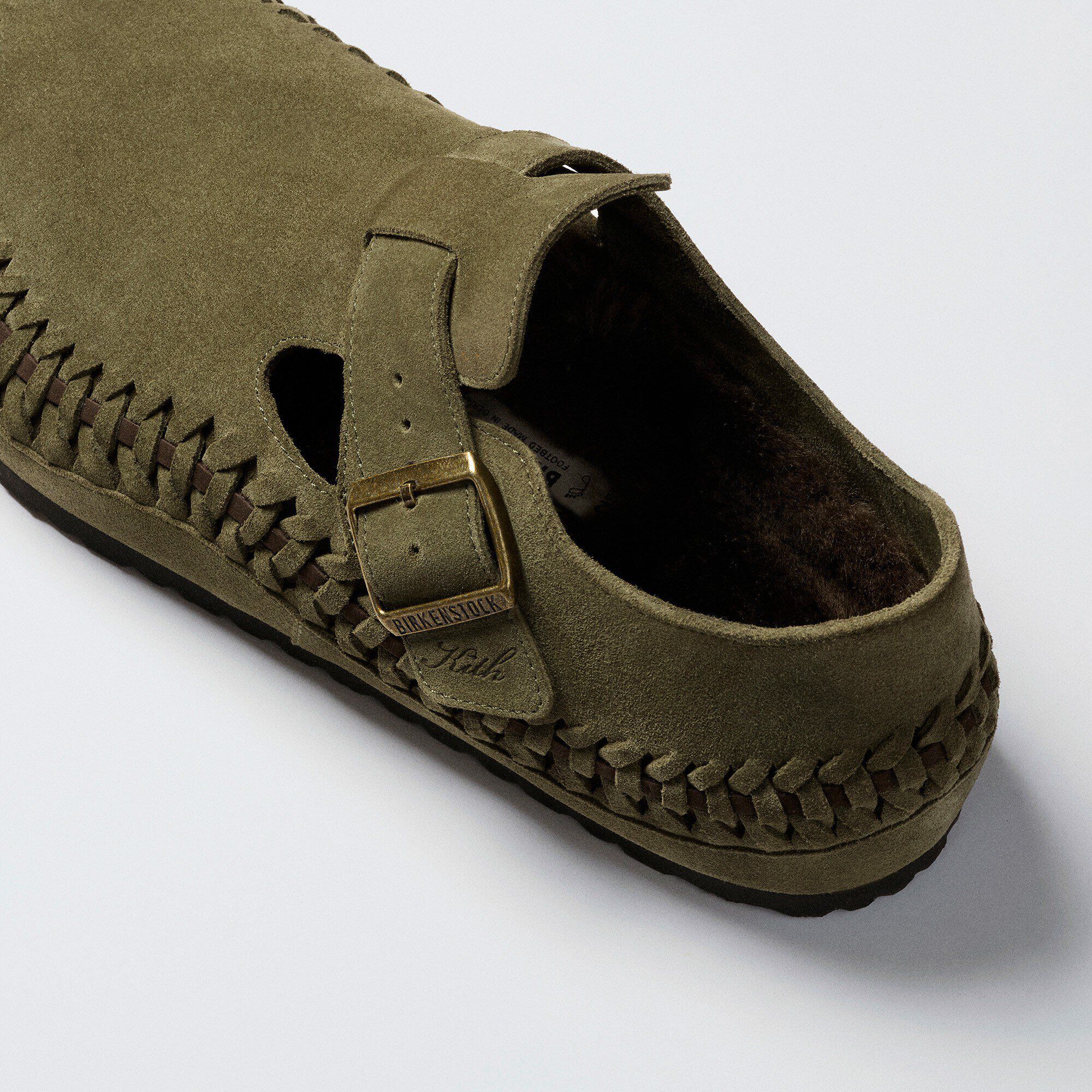 Kith London Braided Suede Leather