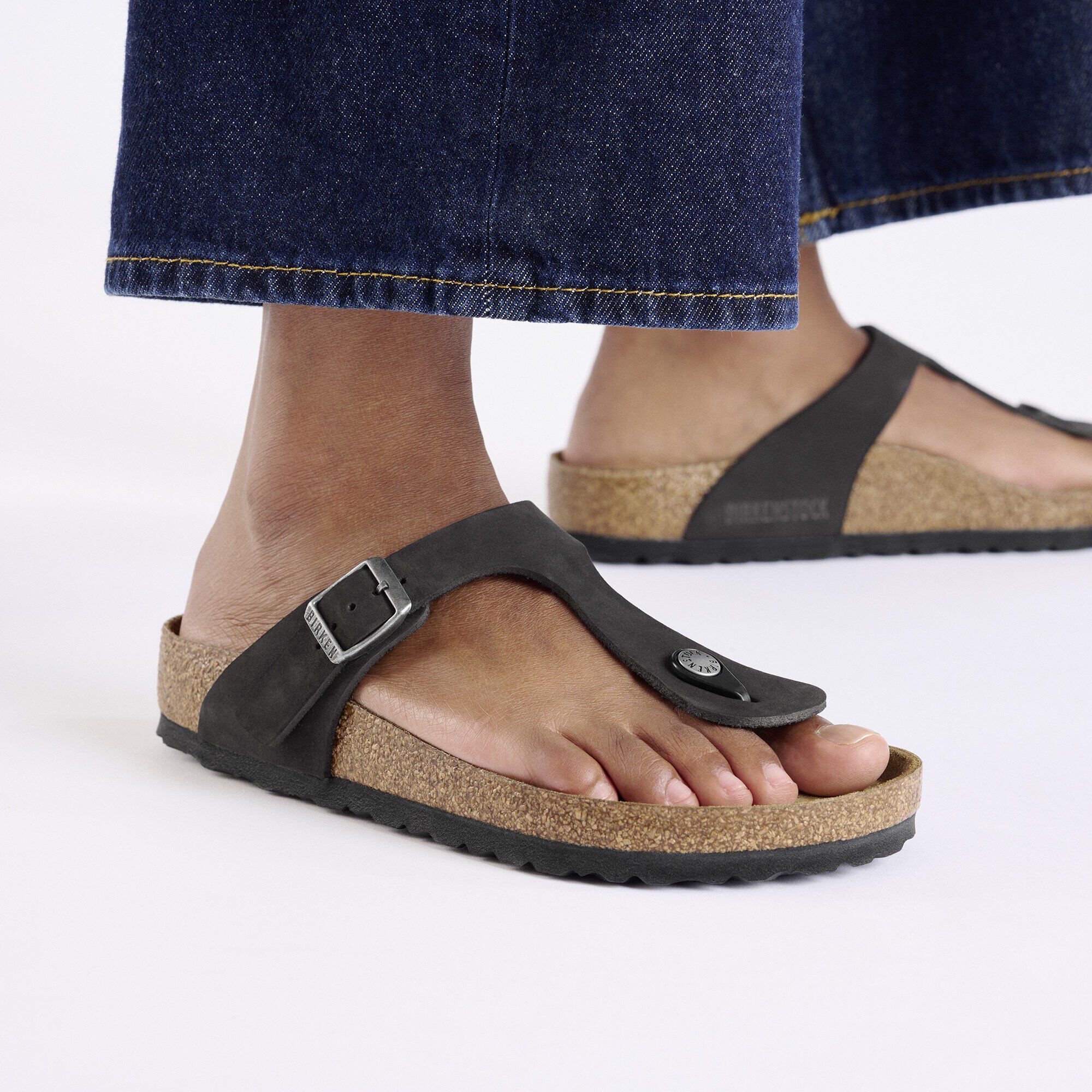 جيزة نعل ناعم جلد النوبوك