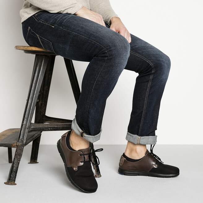 Minot Naturleder/Textil