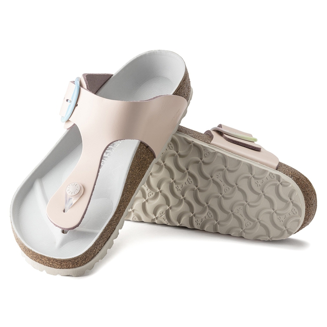 جيزة إبزيم كبير جلد طبيعي