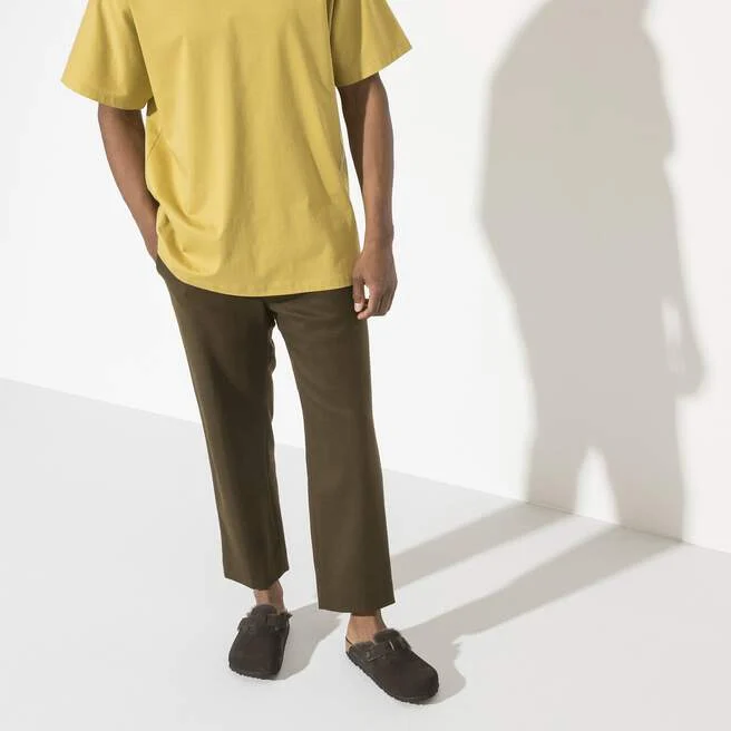 Boston Shearling Suede Leather