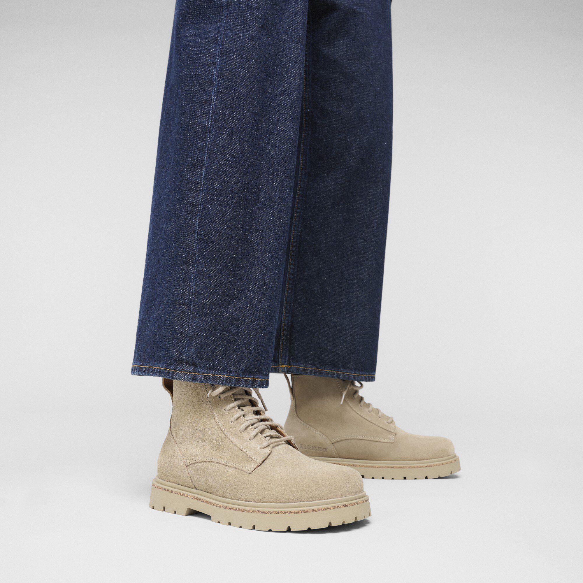 Highwood Lace Mid Men Suede Leather