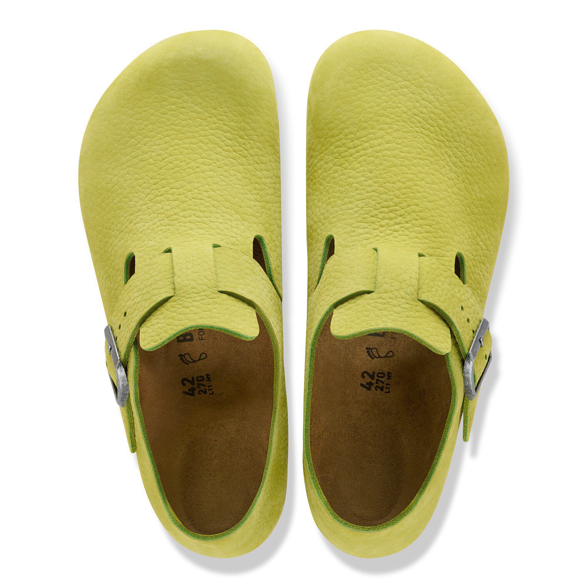 London BS Nubuk Leather - a top view