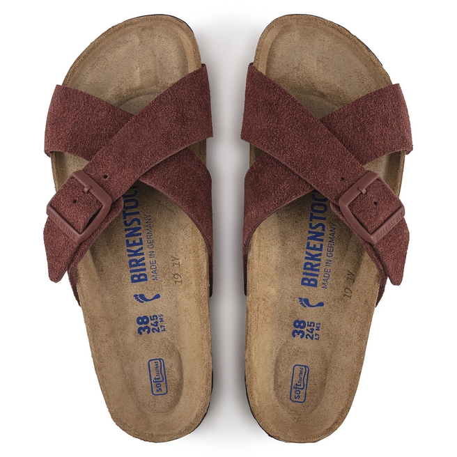 Siena Soft Footbed Suede Leather