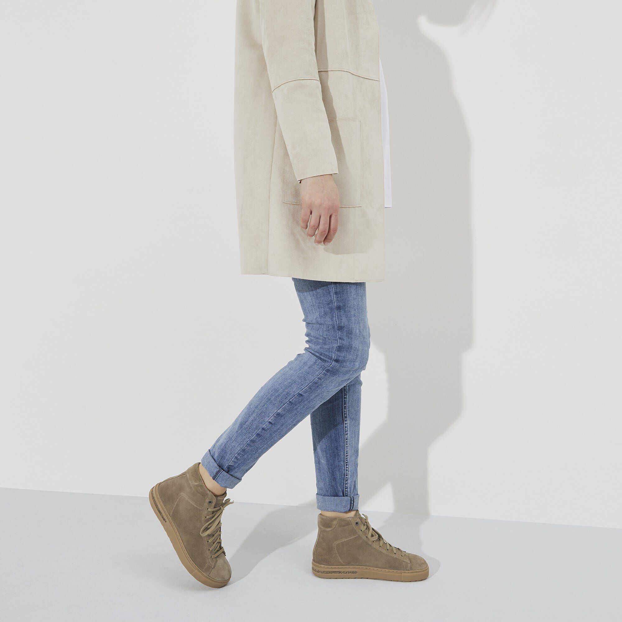 Bend Mid Veloursleder