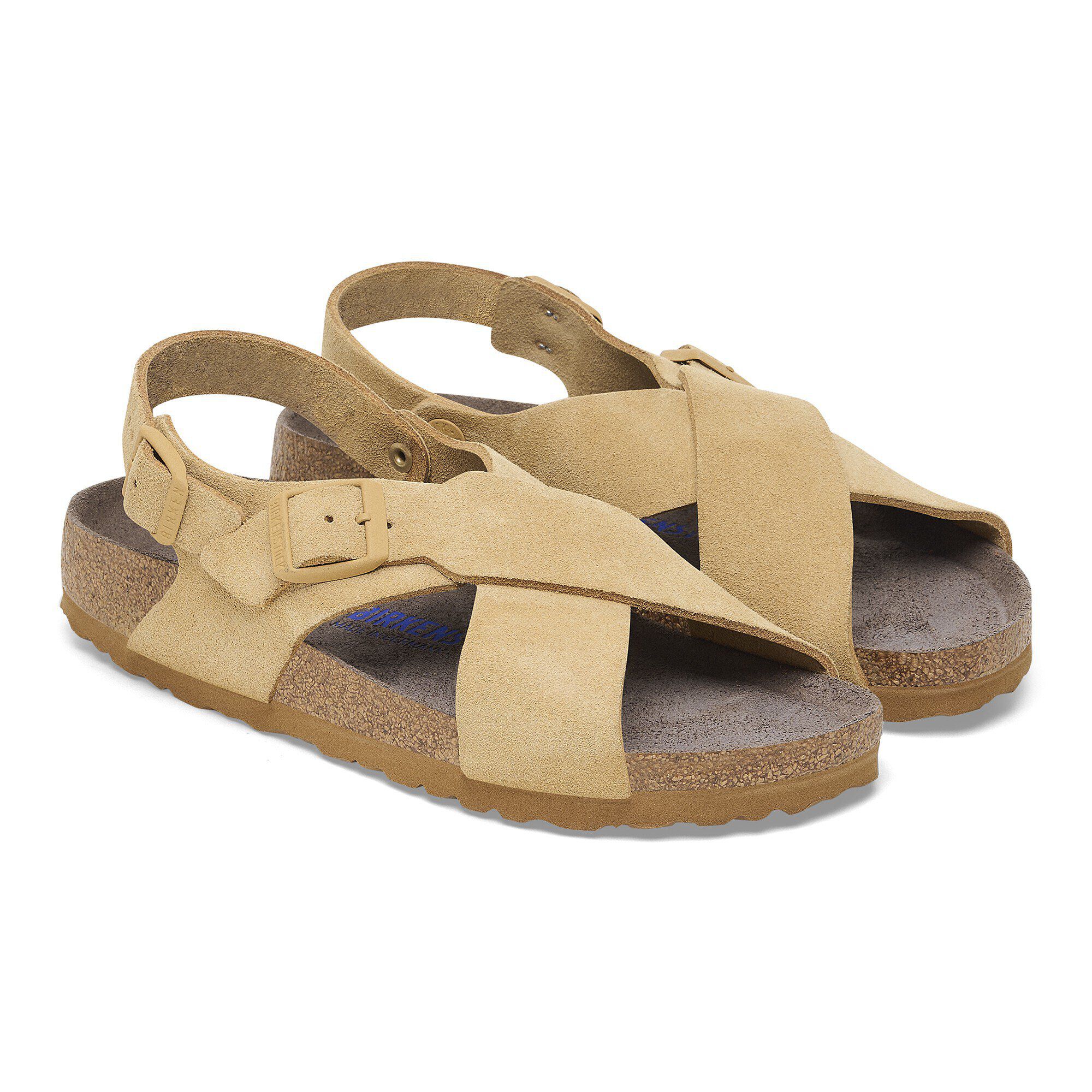 Tulum Soft Footbed Suede Leather