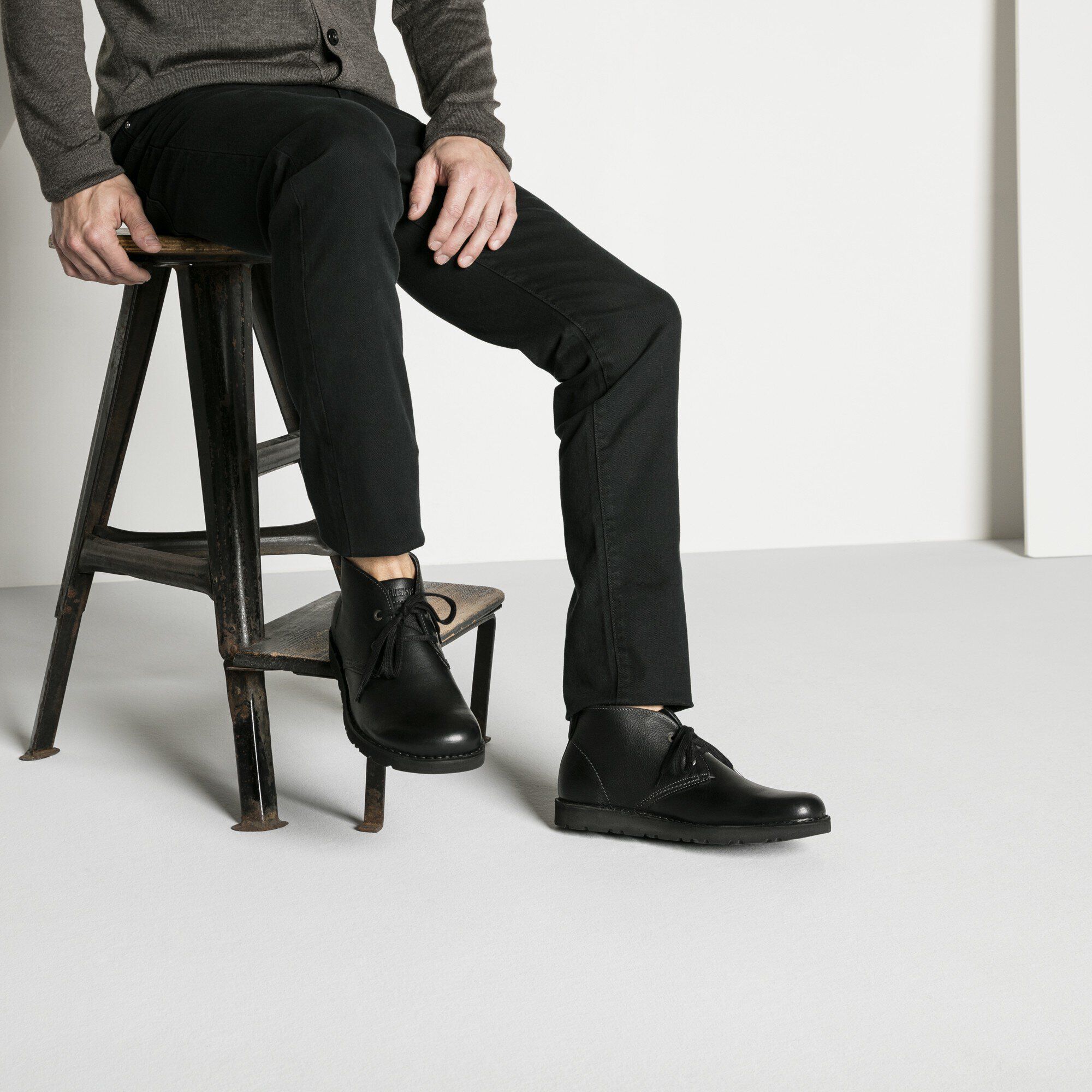   Close-up with a male model